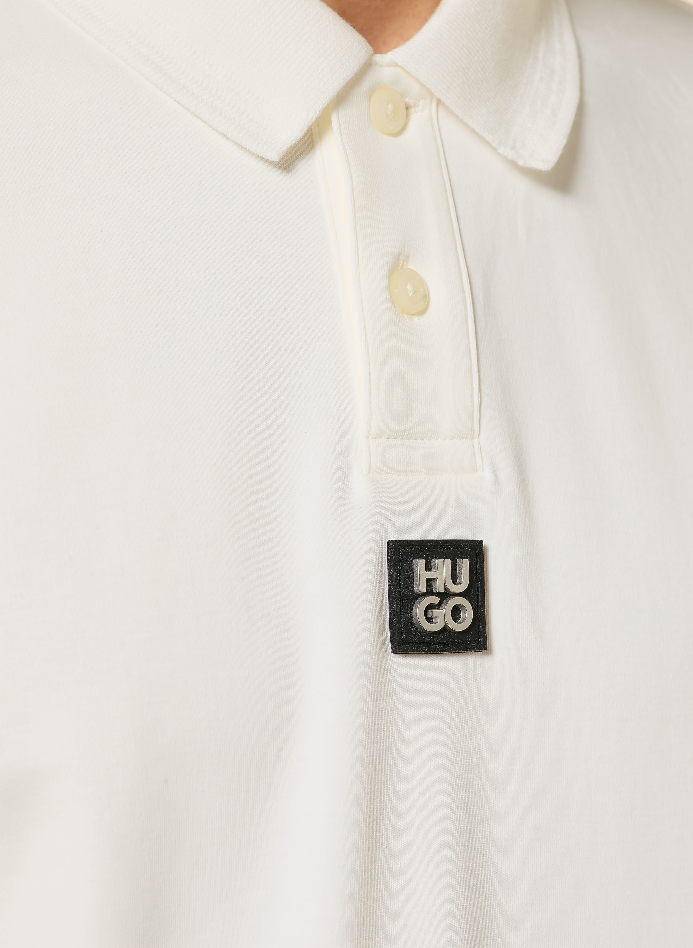 Thumbnail - Hugo Jersey-Poloshirt Deabono beige