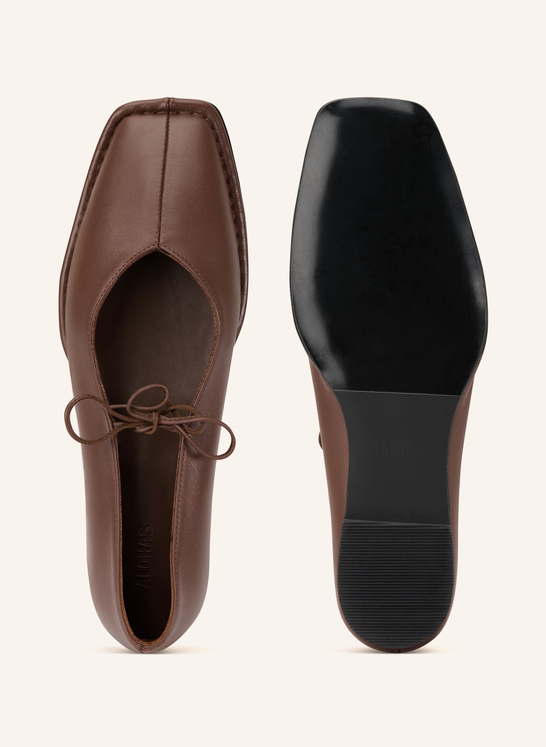 Thumbnail - Alohas Ballerinas Sway braun