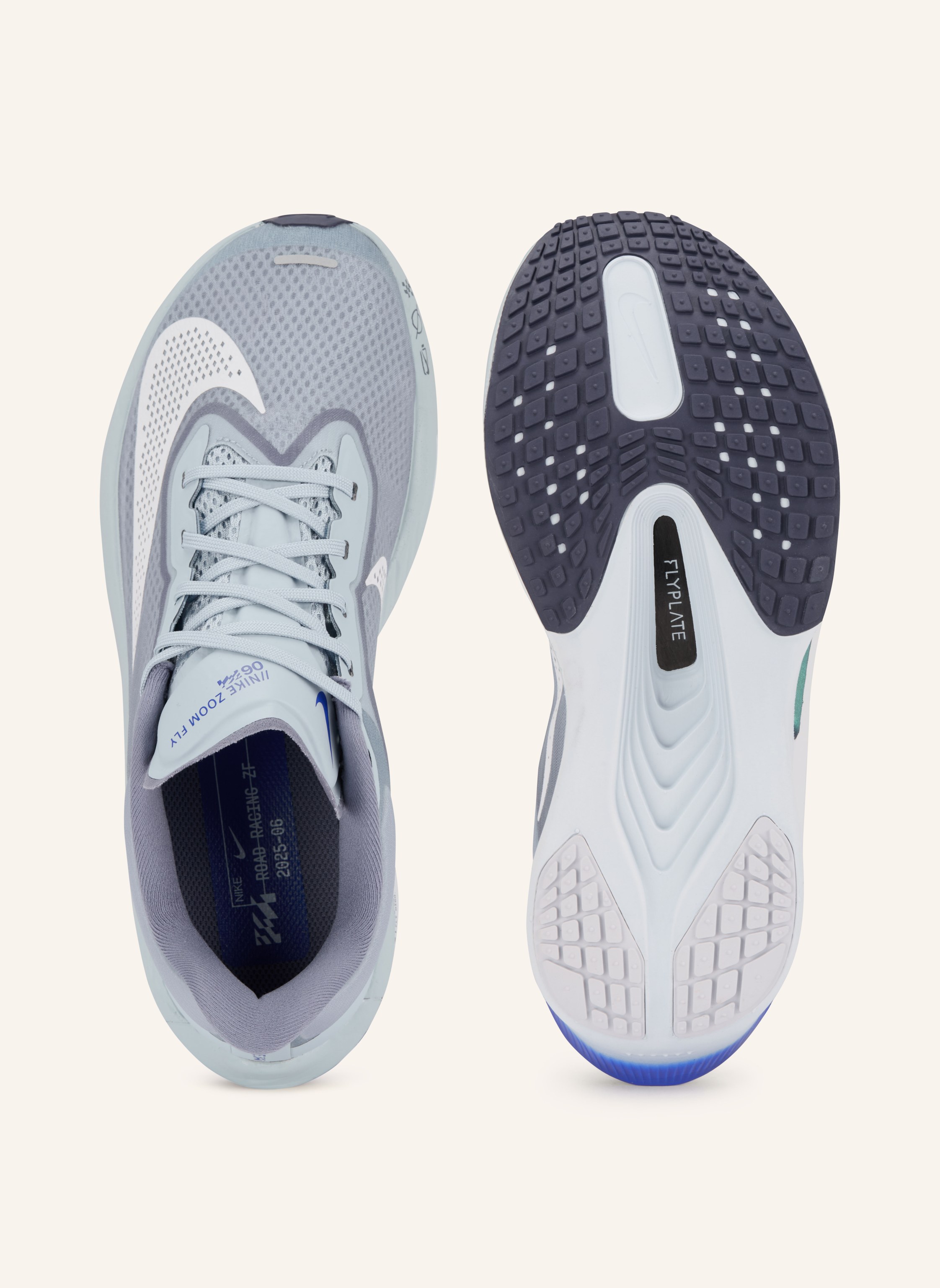 Thumbnail - Nike Laufschuhe Zoom Fly 6 blau
