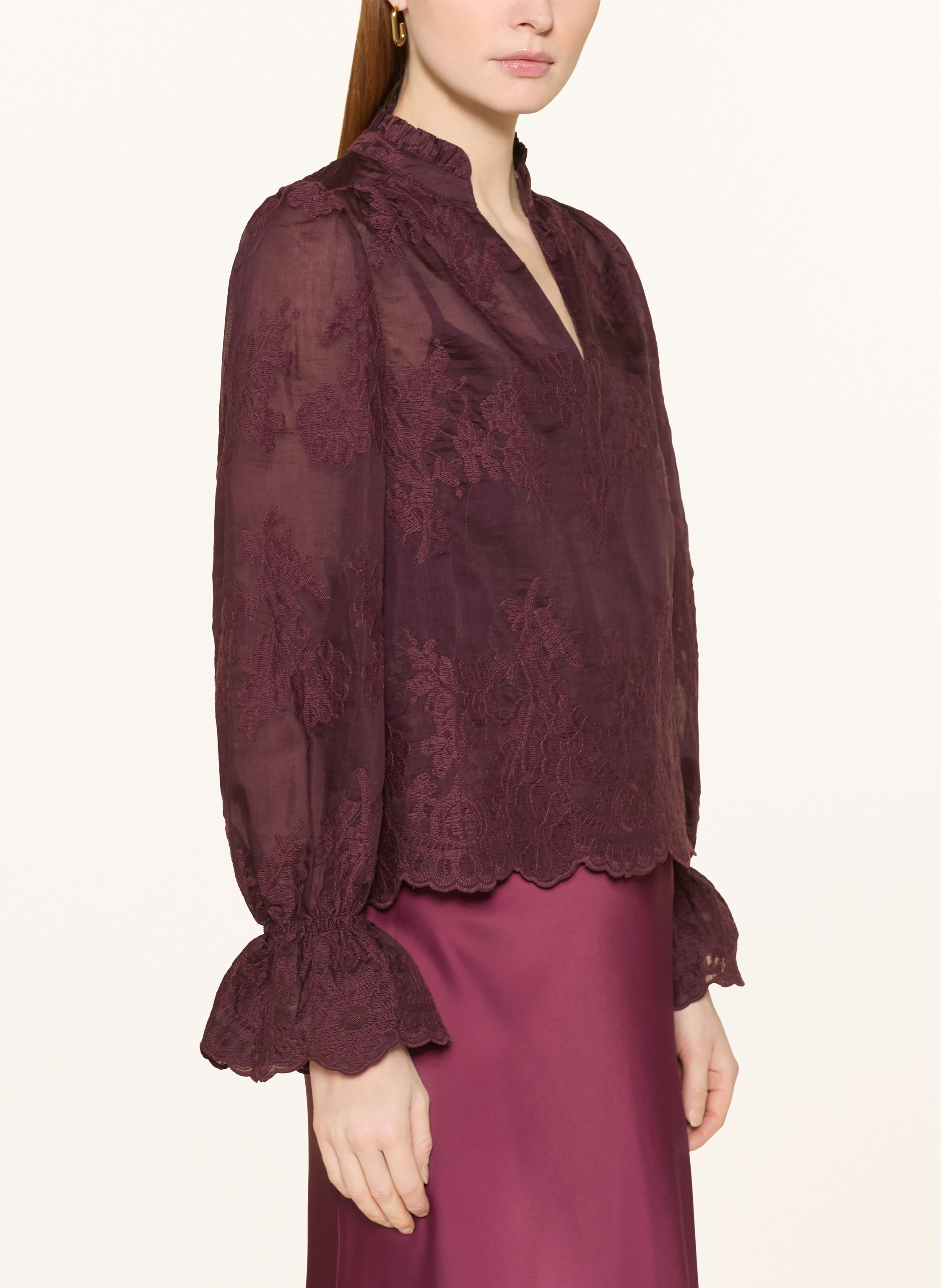 Thumbnail - Neo Noir Bluse Amara rot