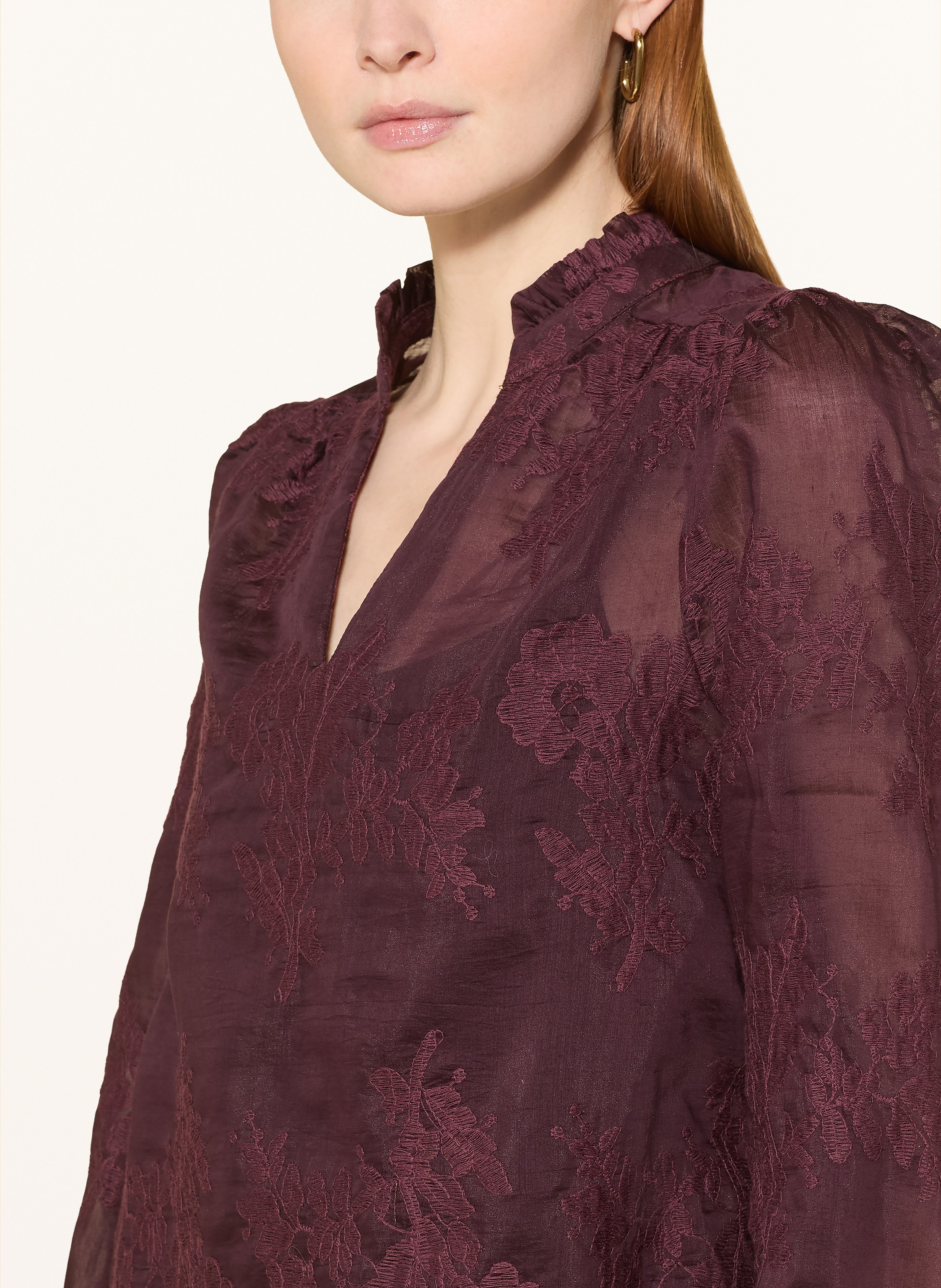 Thumbnail - Neo Noir Bluse Amara rot