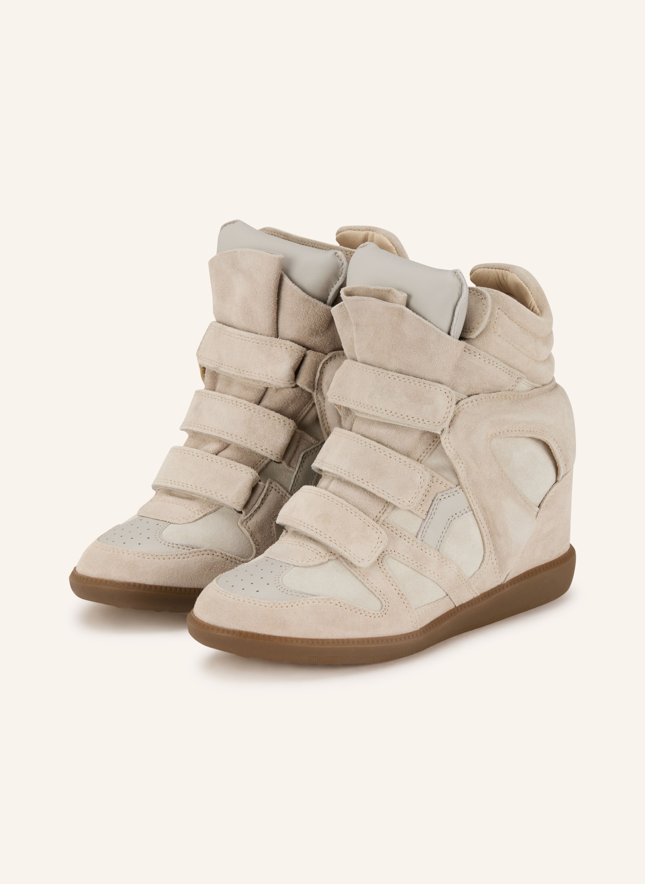 Isabel Marant Hightop-Sneaker Bekett weiss