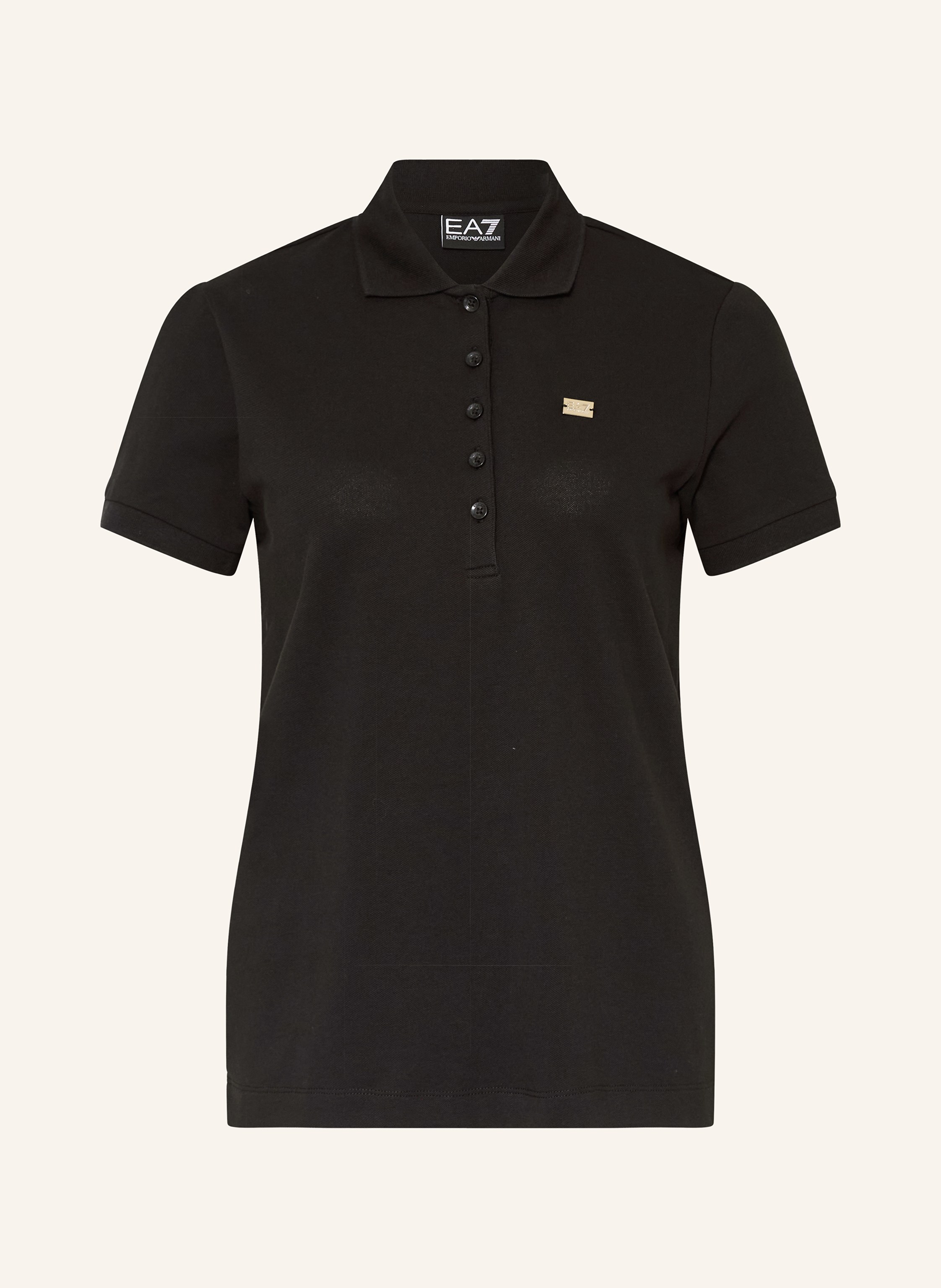 ea7 Emporio Armani Funktions-Poloshirt Core Lady schwarz