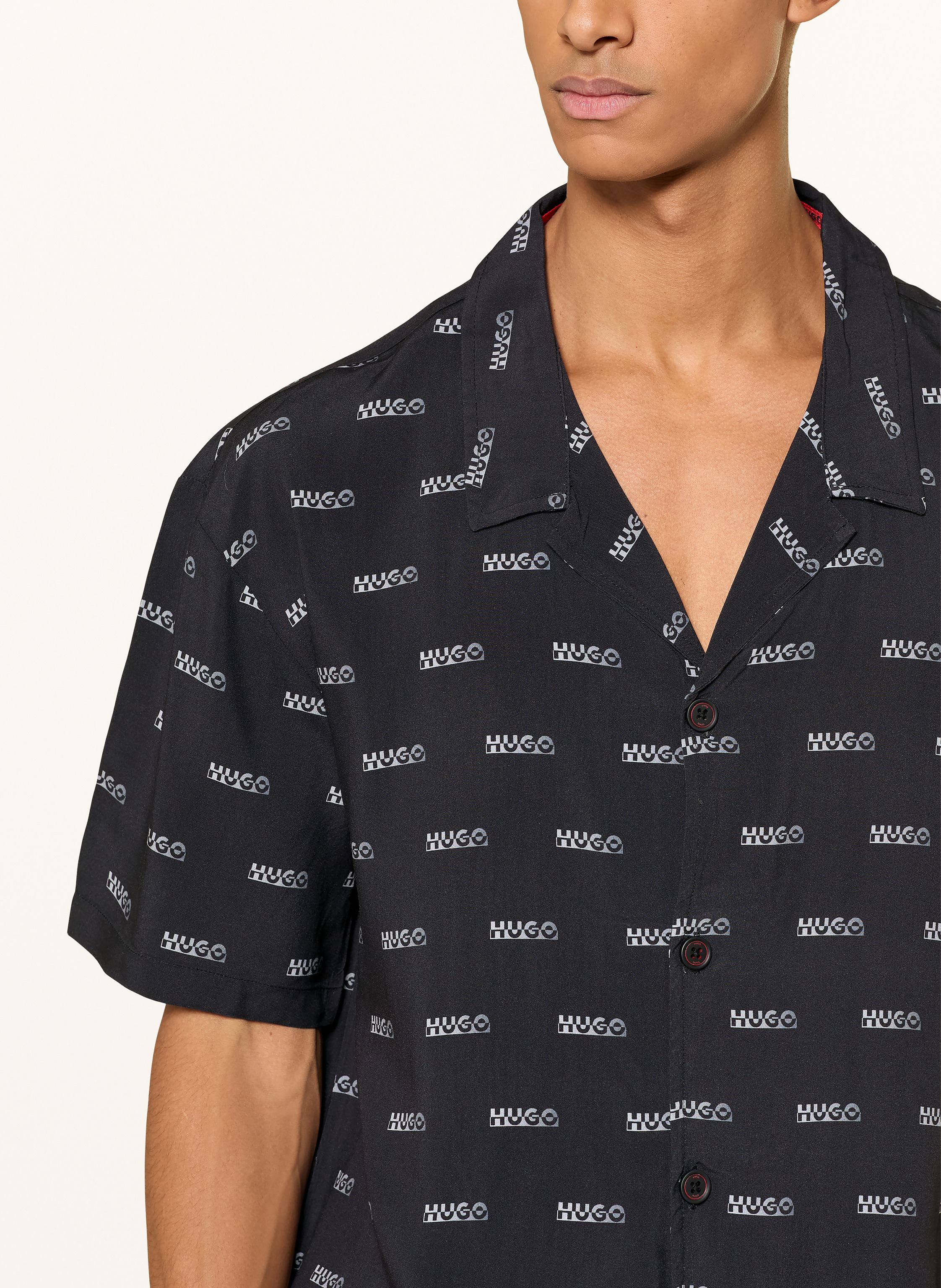 Thumbnail - Hugo Resorthemd Relaxed Fit blau