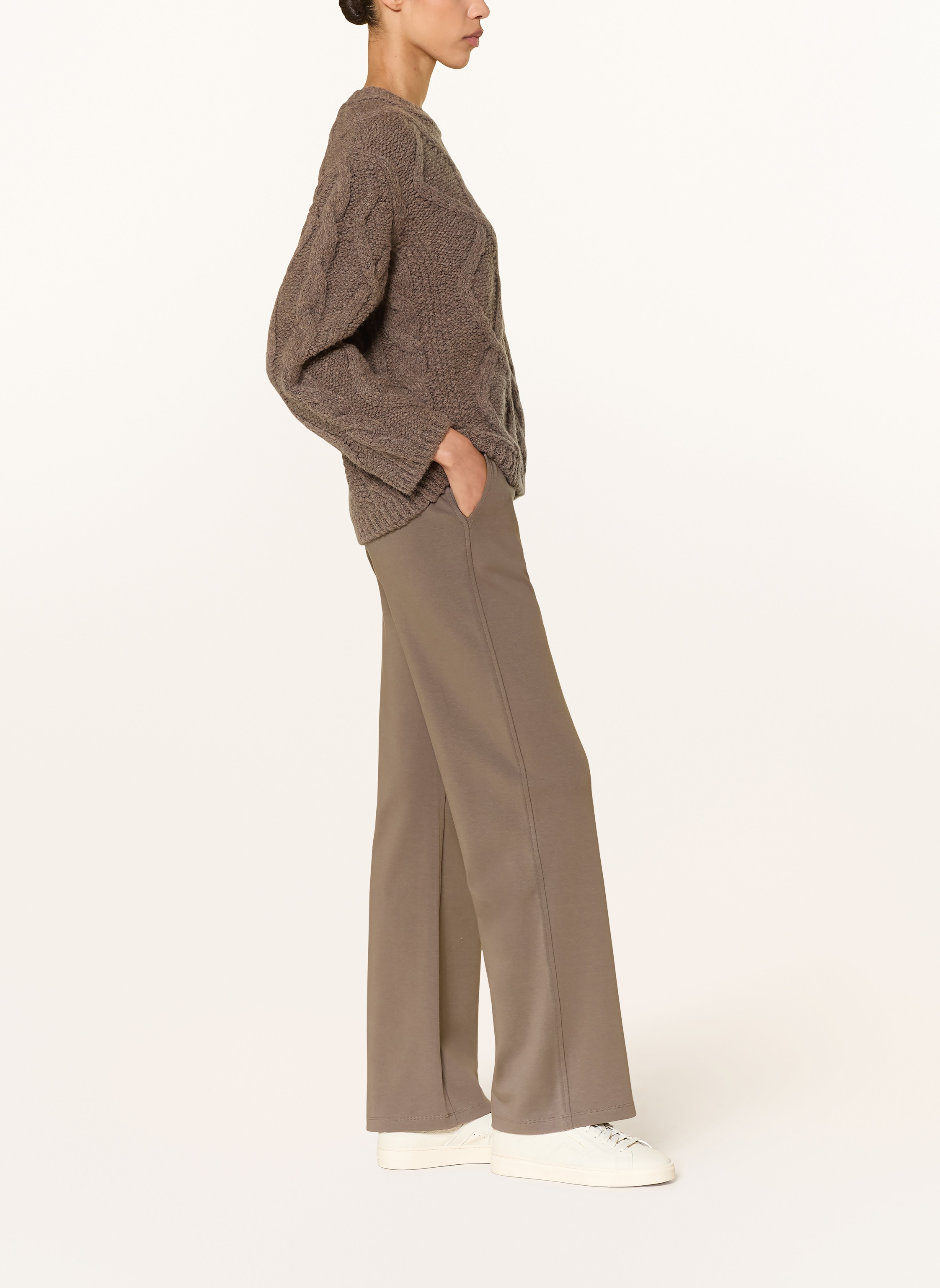 Thumbnail - Juvia Sweatpants Elna beige