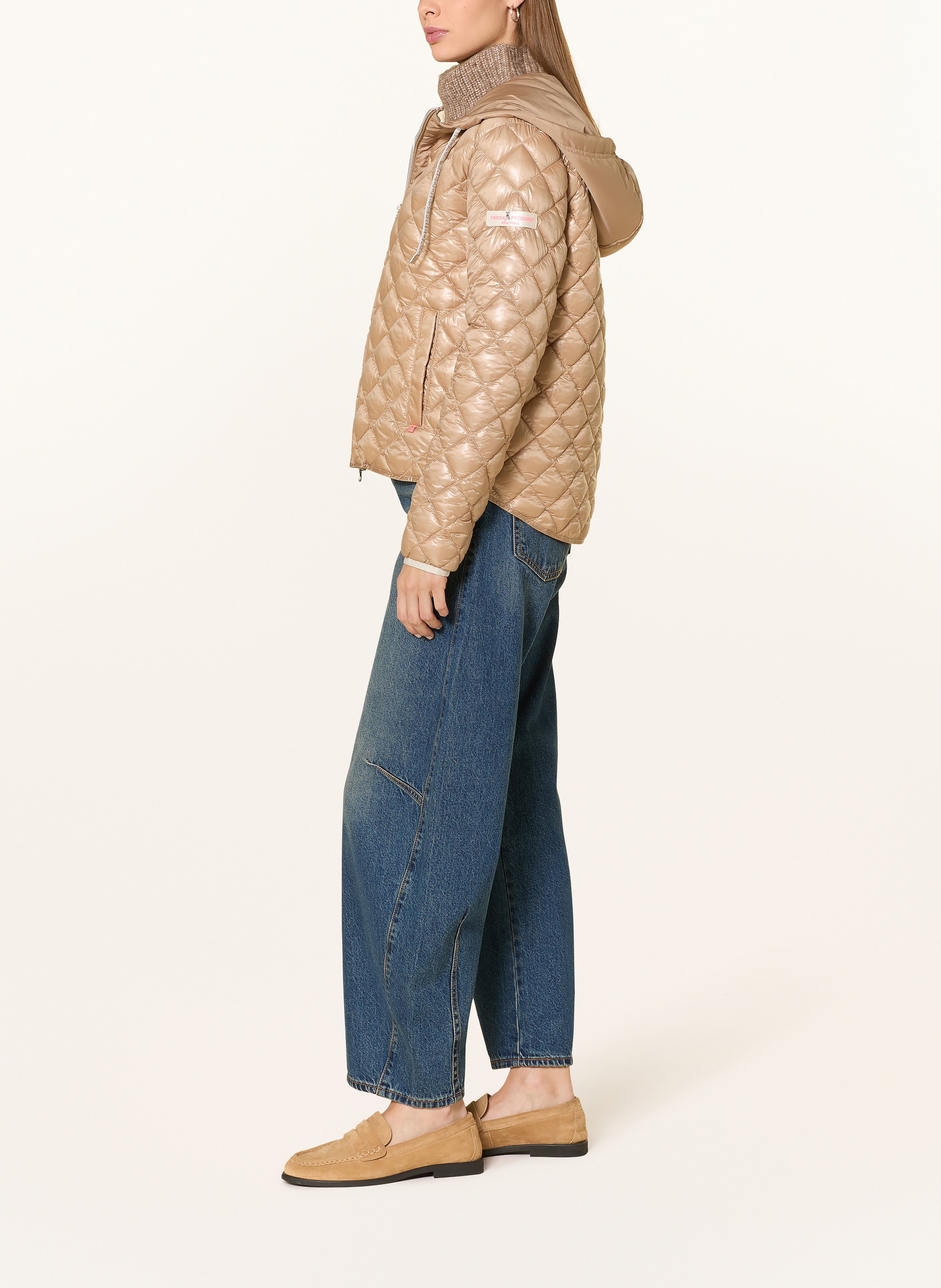 Thumbnail - Frieda & Freddies Steppjacke Yosie beige