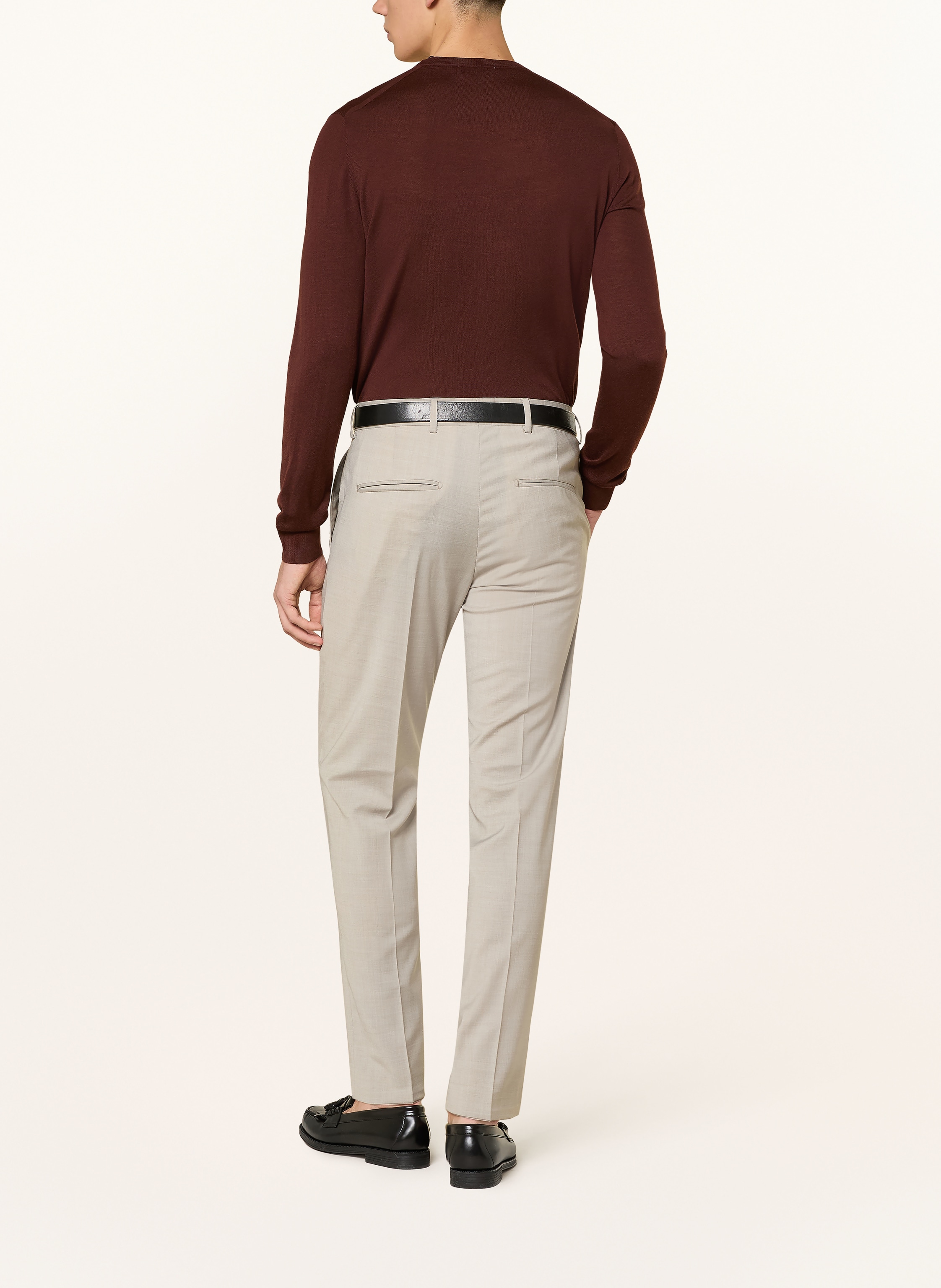 Thumbnail - Tiger Of Sweden Anzughose Tenuta Slim Fit beige