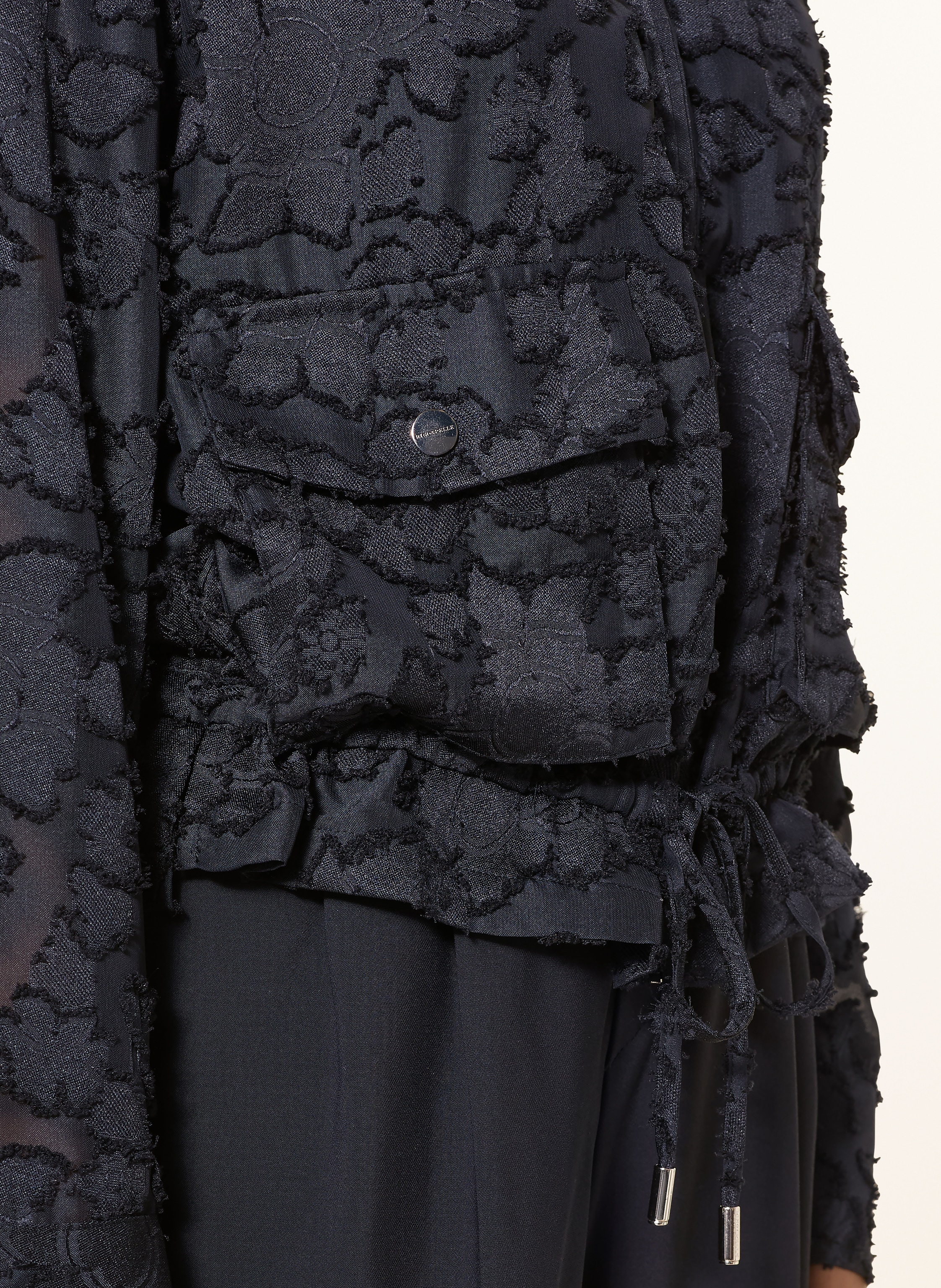 Thumbnail - Rino & Pelle Jacke Priori Aus Lochspitze schwarz