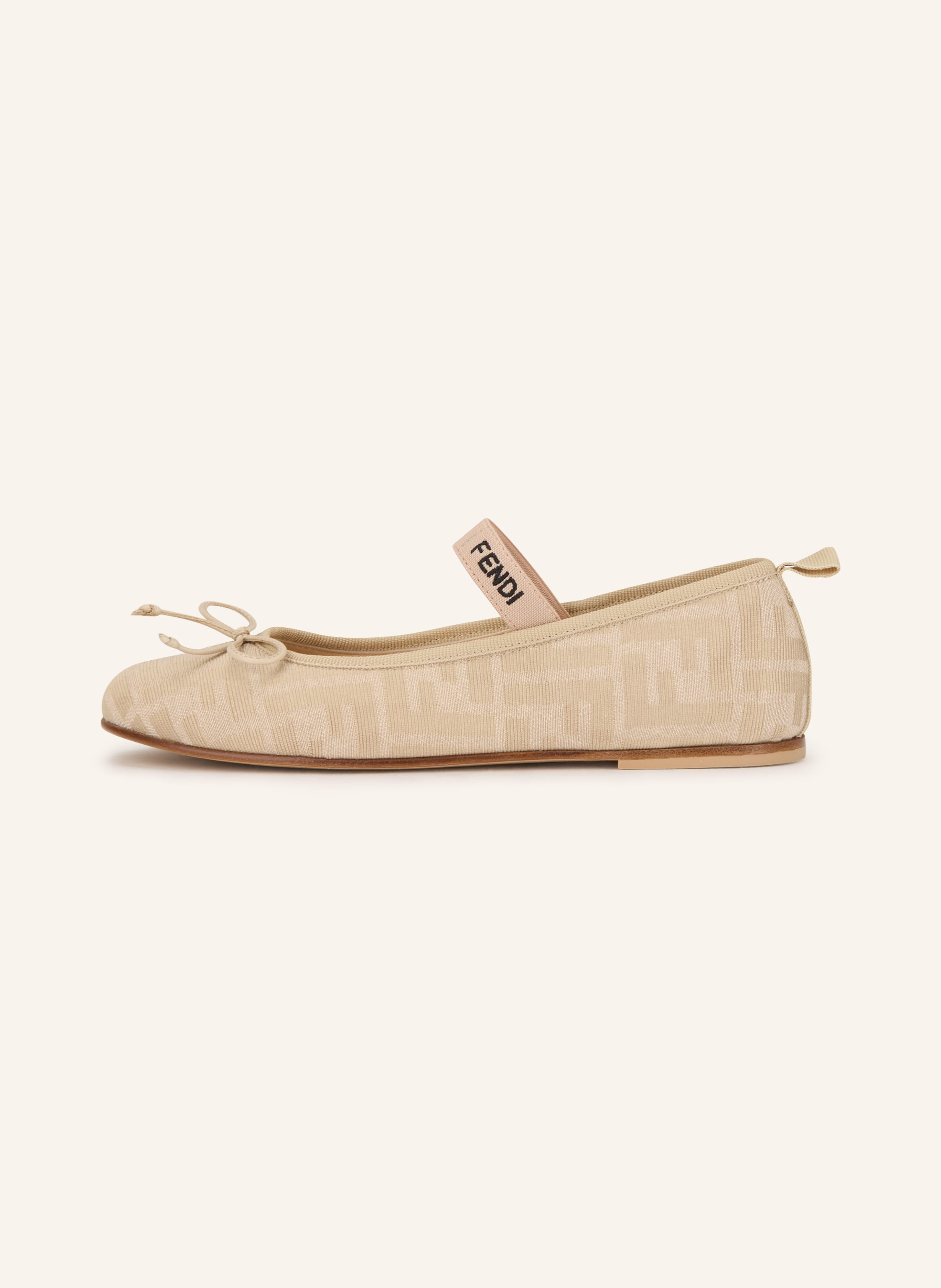 Thumbnail - Fendi Ballerinas beige