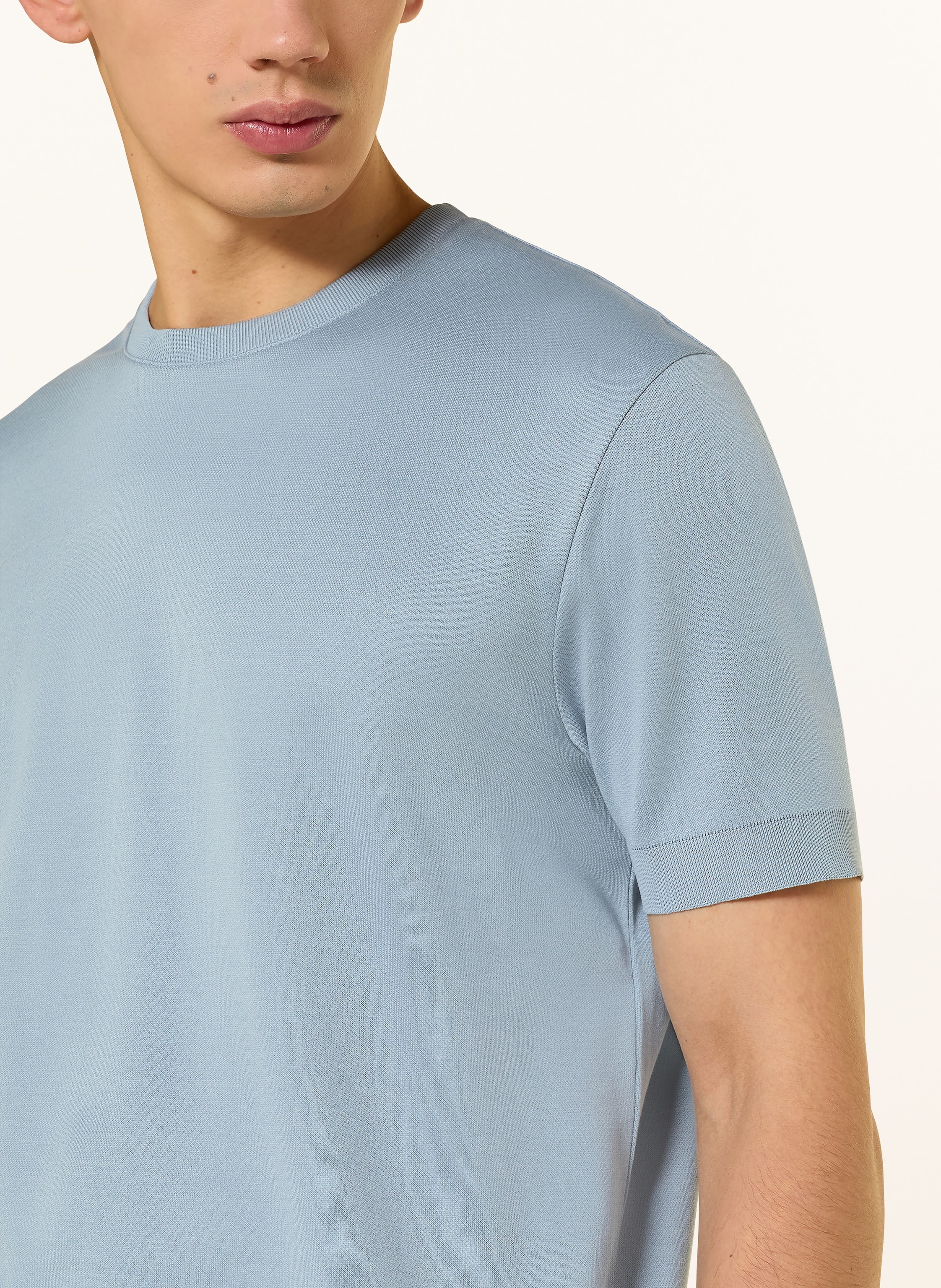 Thumbnail - Windsor. Strickshirt Floro blau