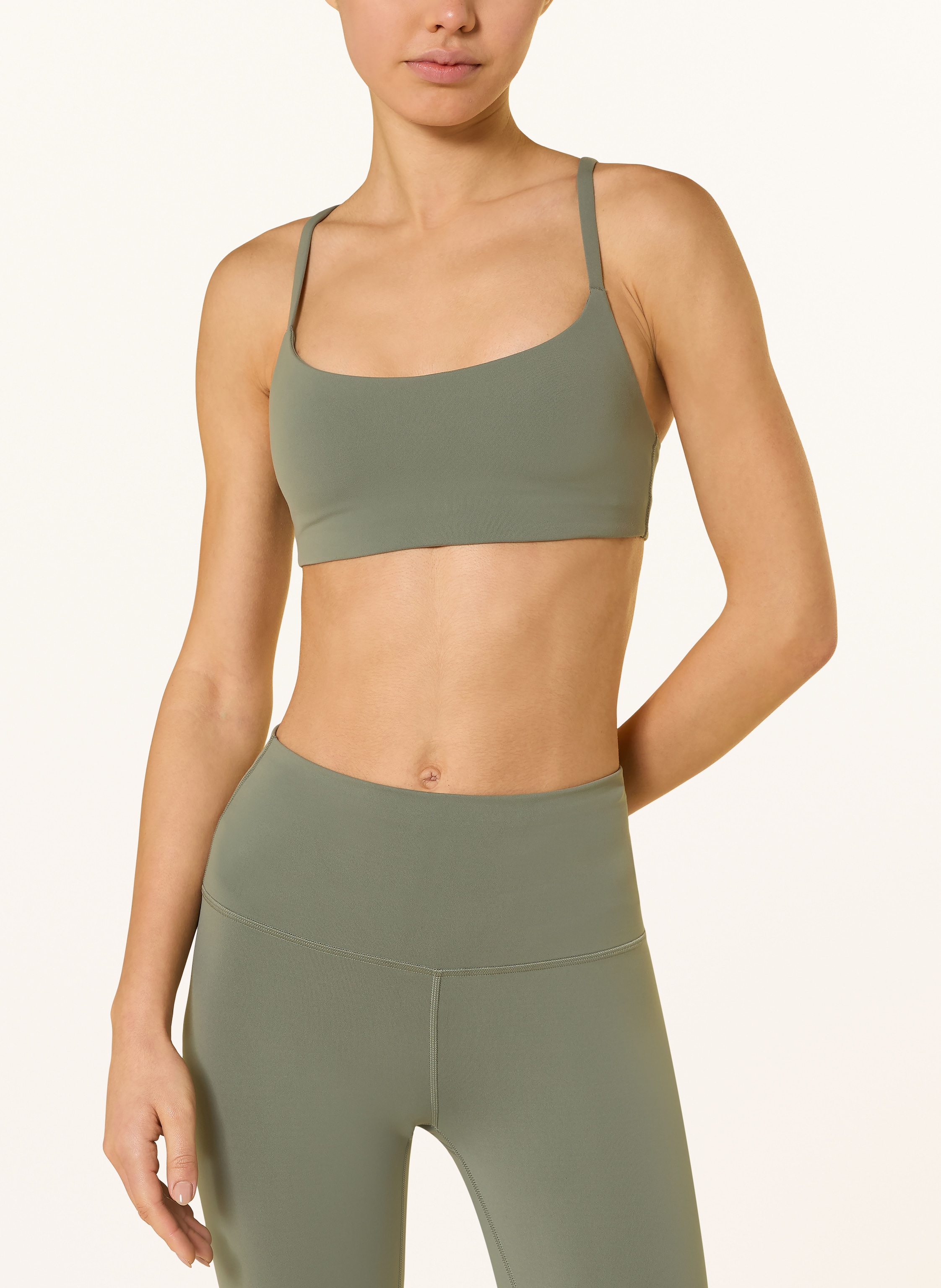 Thumbnail - Lululemon Sport-Bh Wunder Train gruen