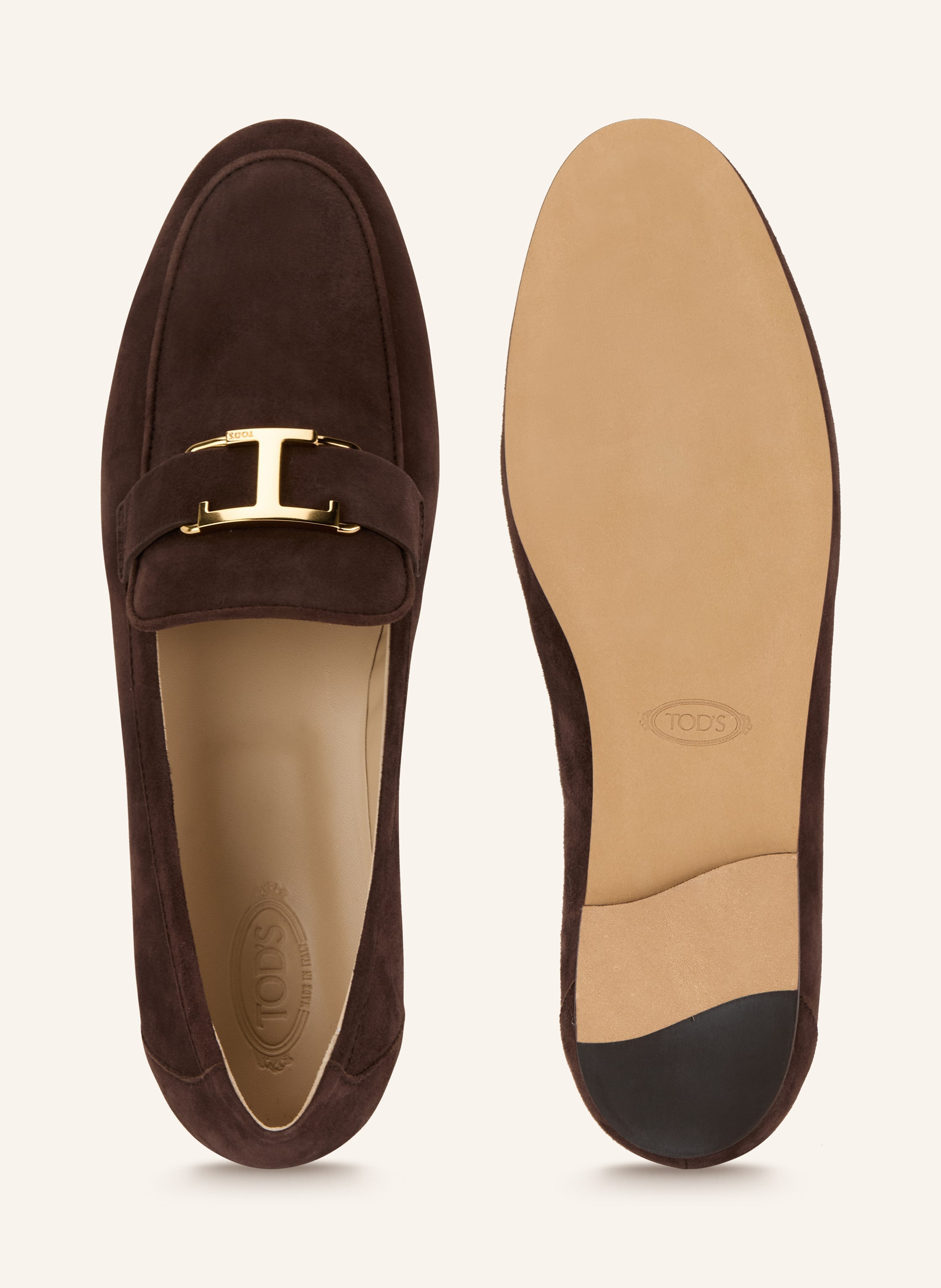 Thumbnail - Tod's Slipper braun