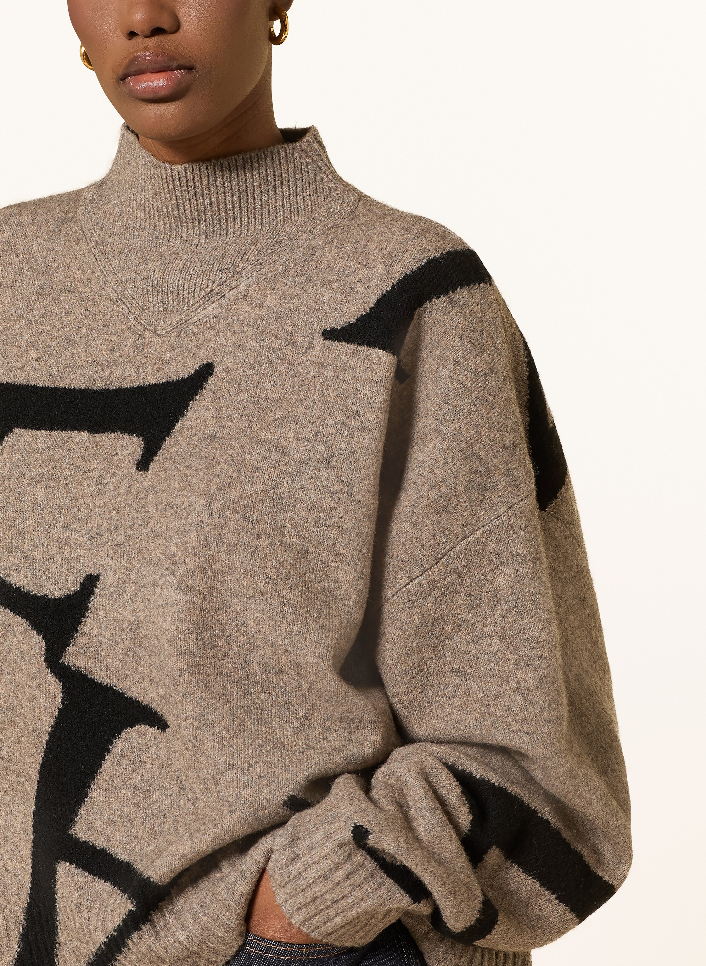 Thumbnail - Allsaints Pullover A Star braun