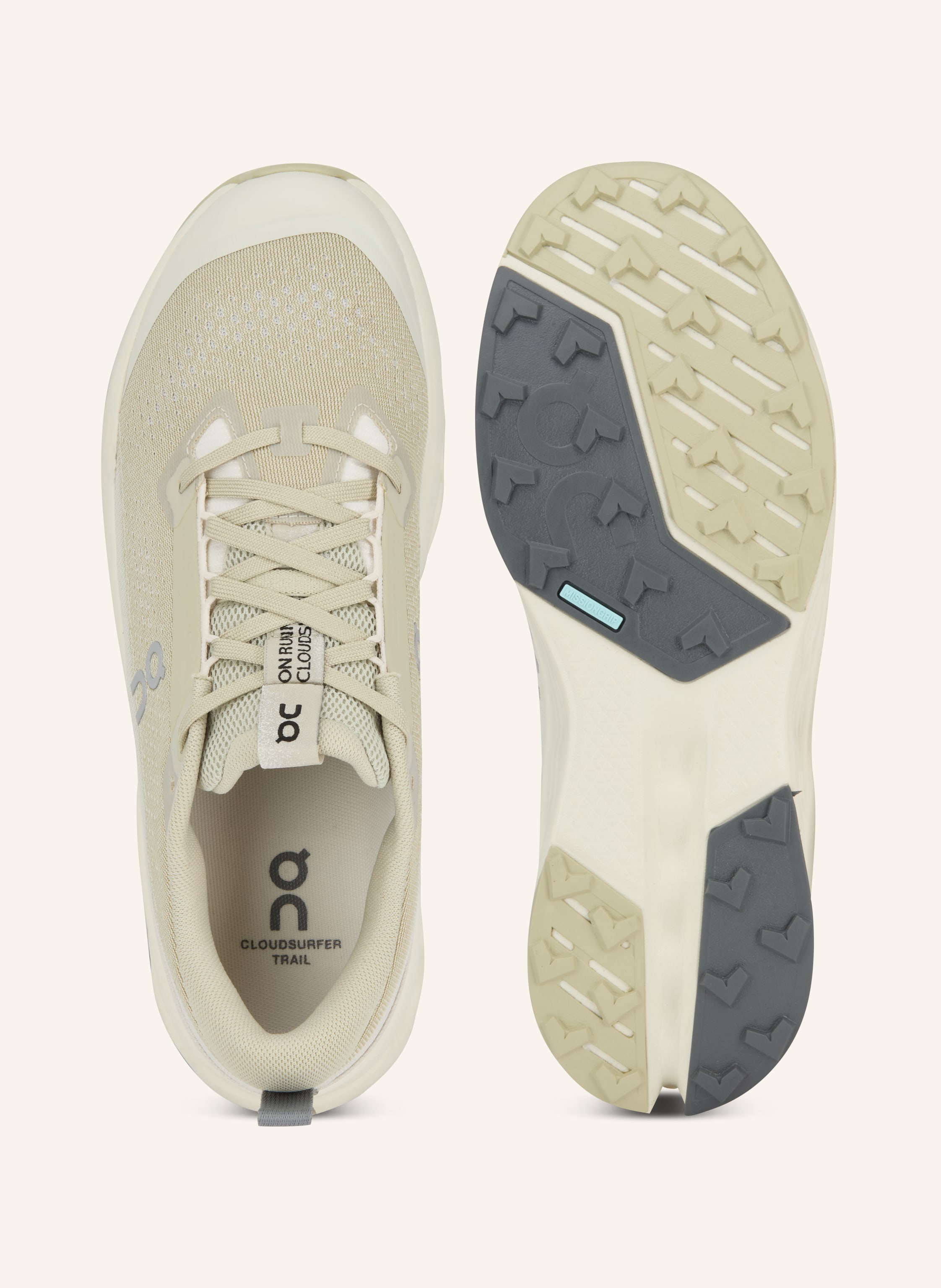 Thumbnail - On Trailrunning-Schuhe Cloudsurfer Trail 2 grau