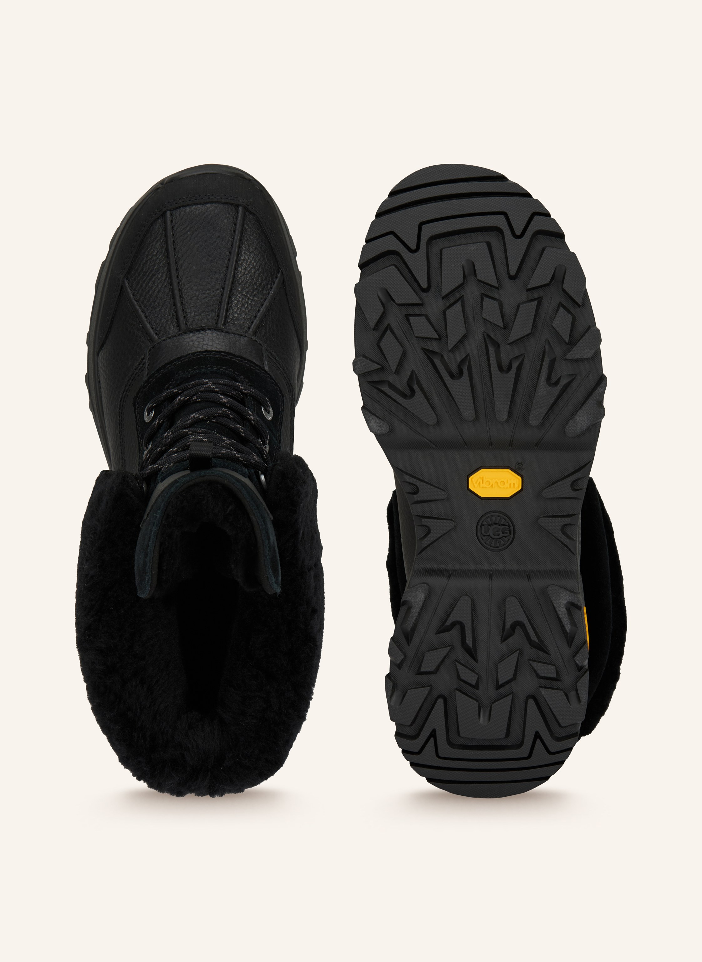 Thumbnail - Ugg Schnürboots Adirondack Xxv schwarz