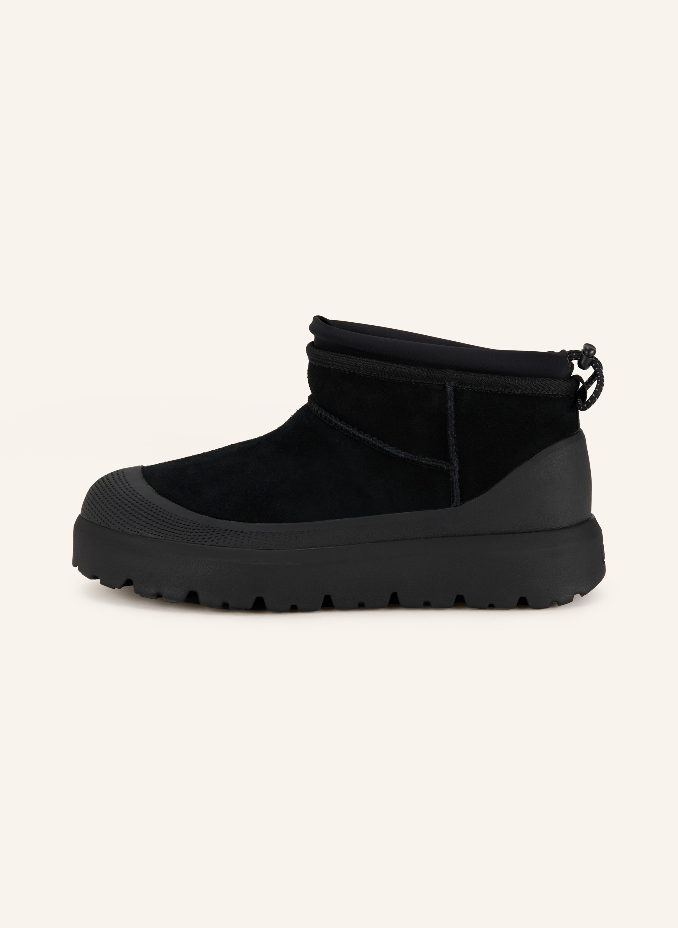 Thumbnail - Ugg Plateau-Boots Classic Ultra Mini Weather Hybrid schwarz