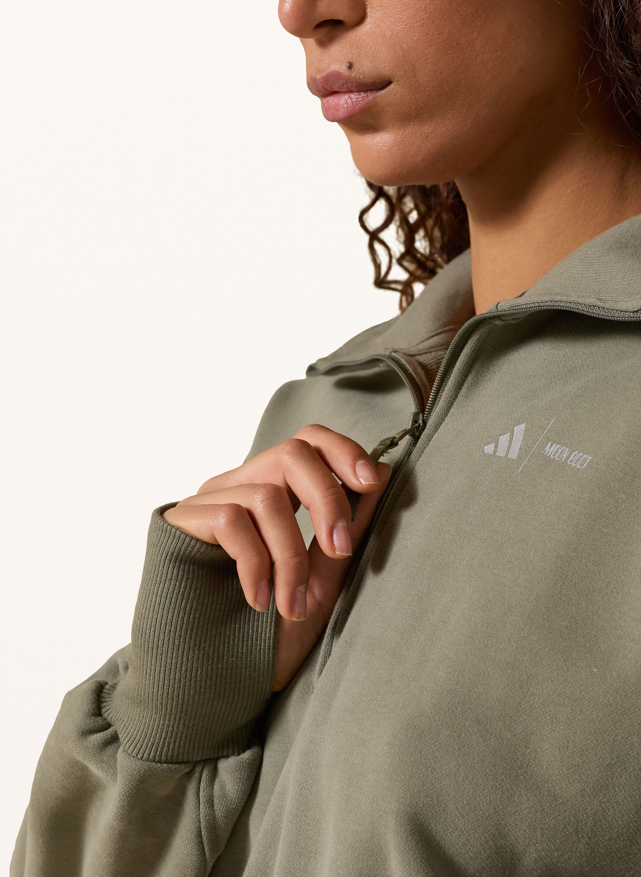 Thumbnail - Adidas Sweat-Troyer Adidas X Moon Boot gruen