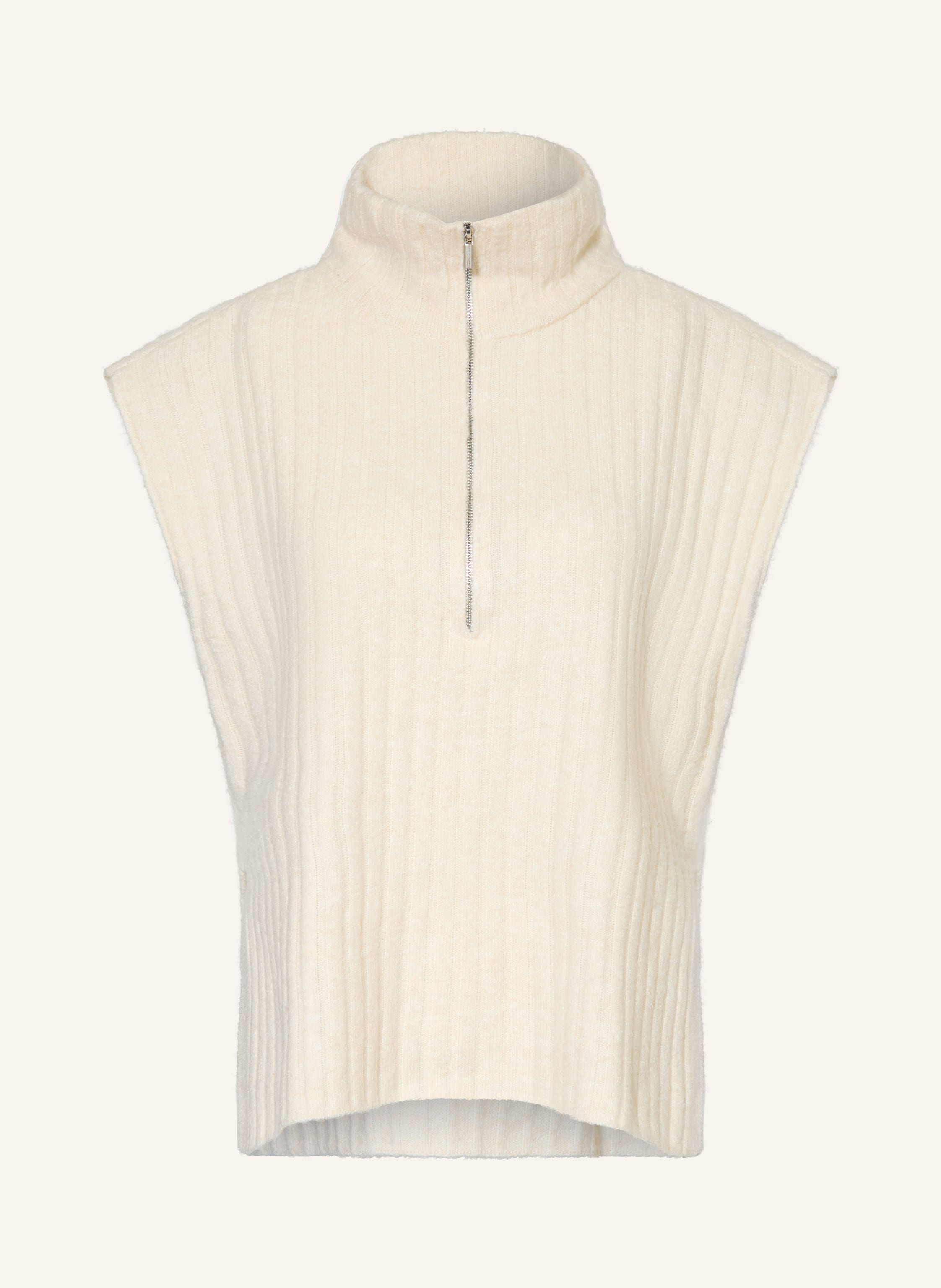 ONLY sleeveless sweater in ecru