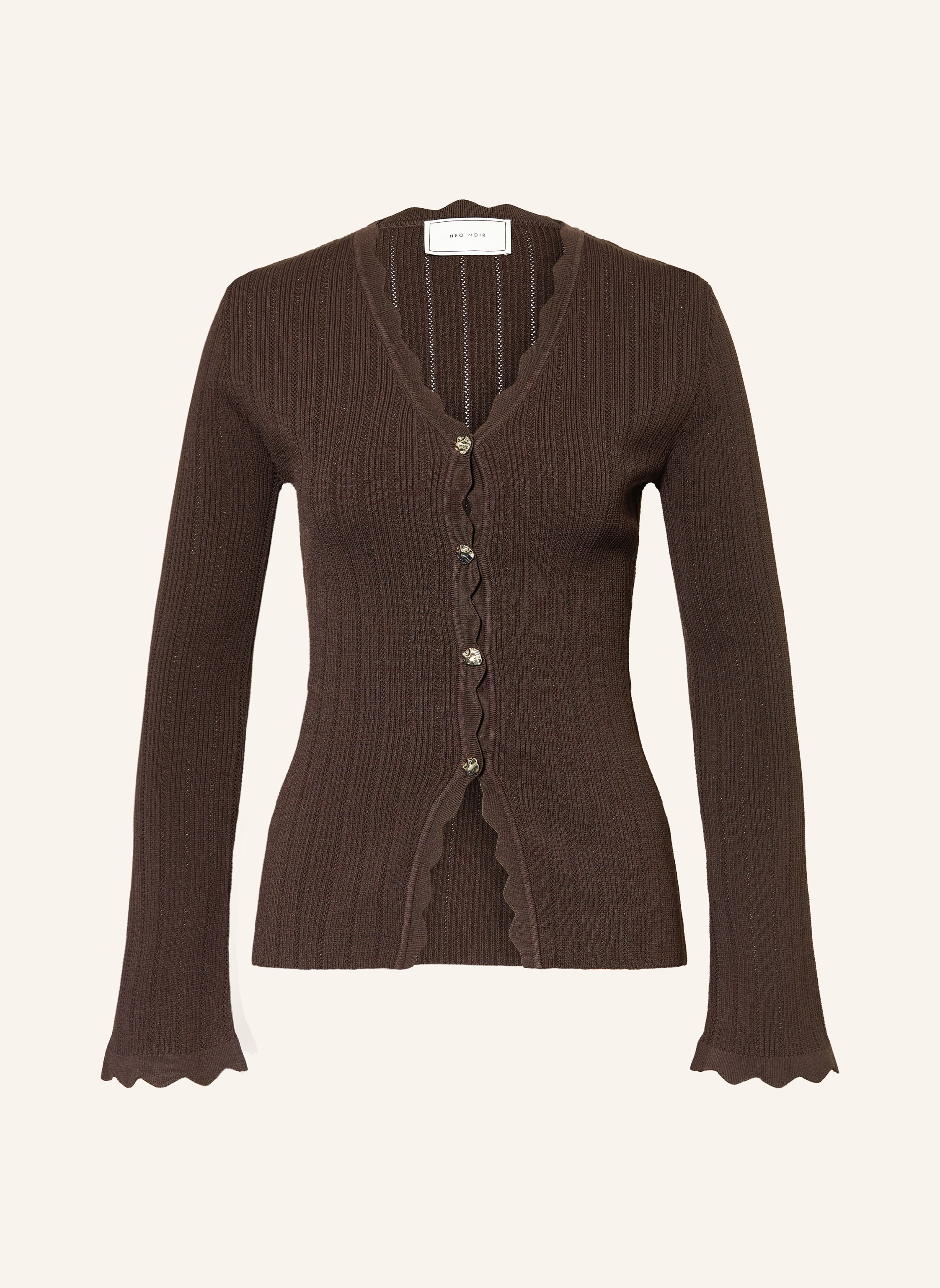 Neo Noir Strickjacke Clara braun