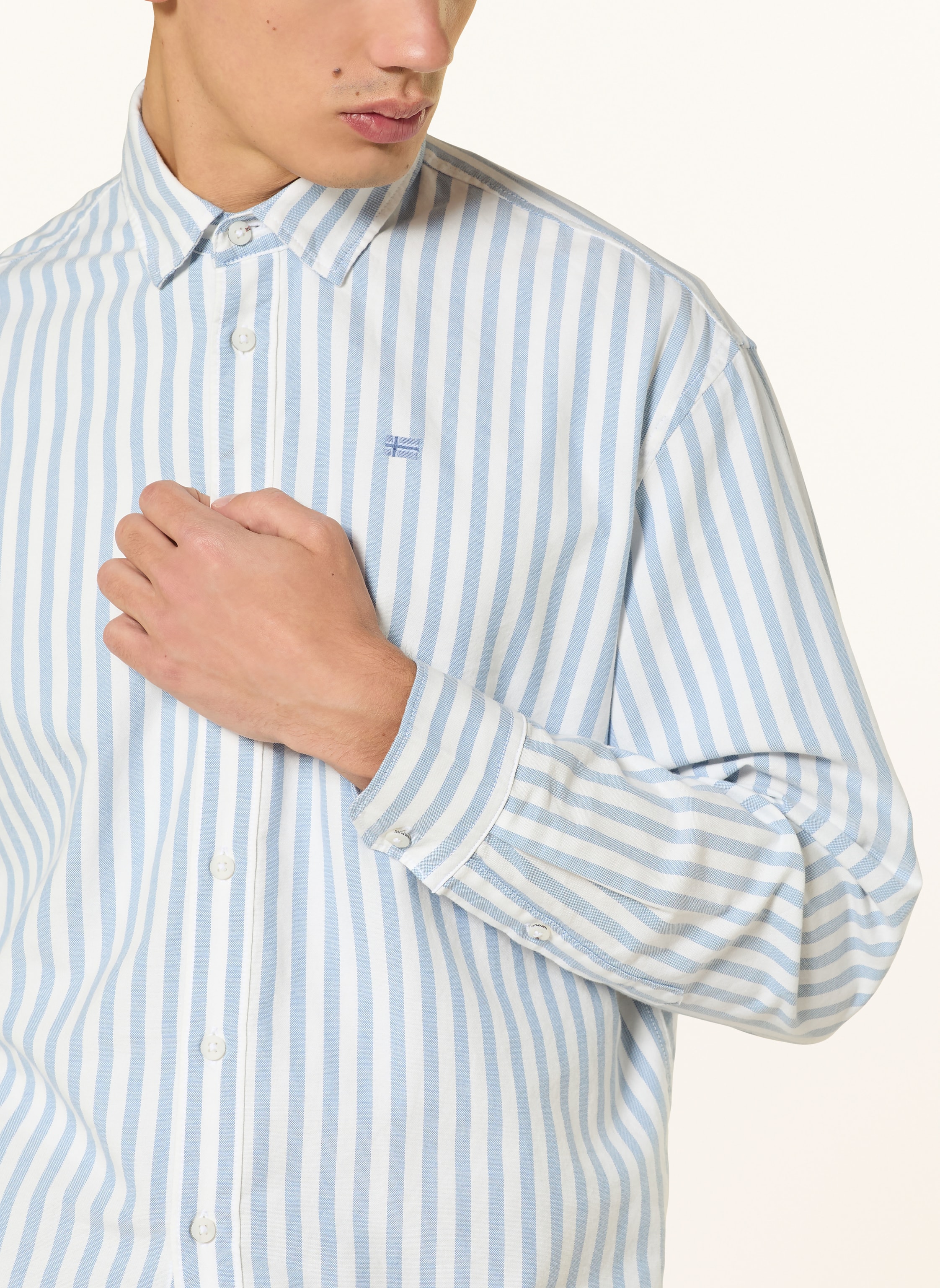 Thumbnail - Napapijri Hemd G-Terra Comfort Fit blau