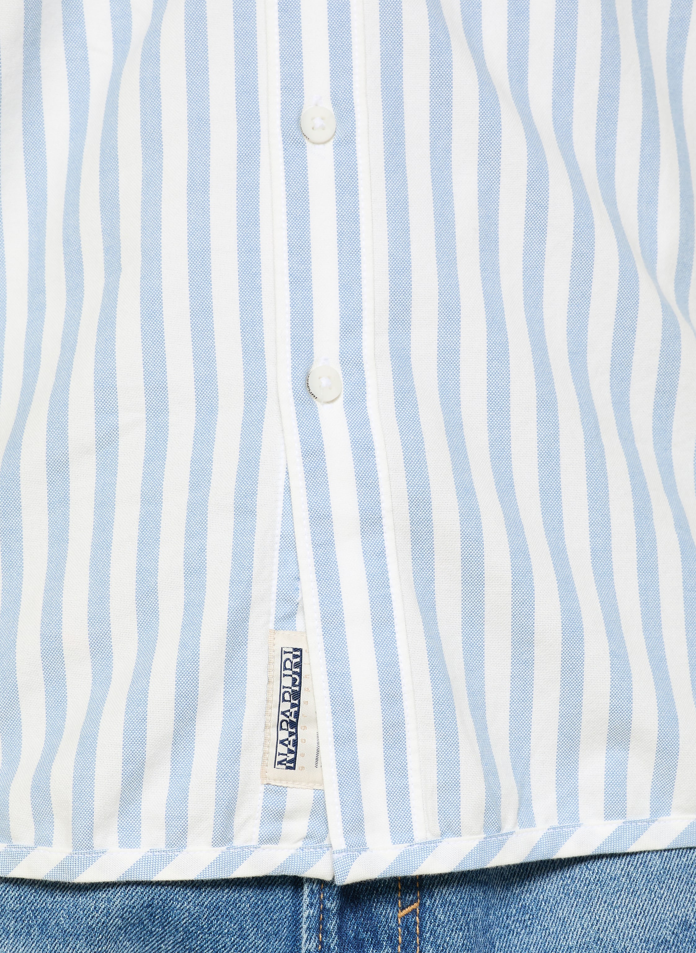 Thumbnail - Napapijri Hemd G-Terra Comfort Fit blau