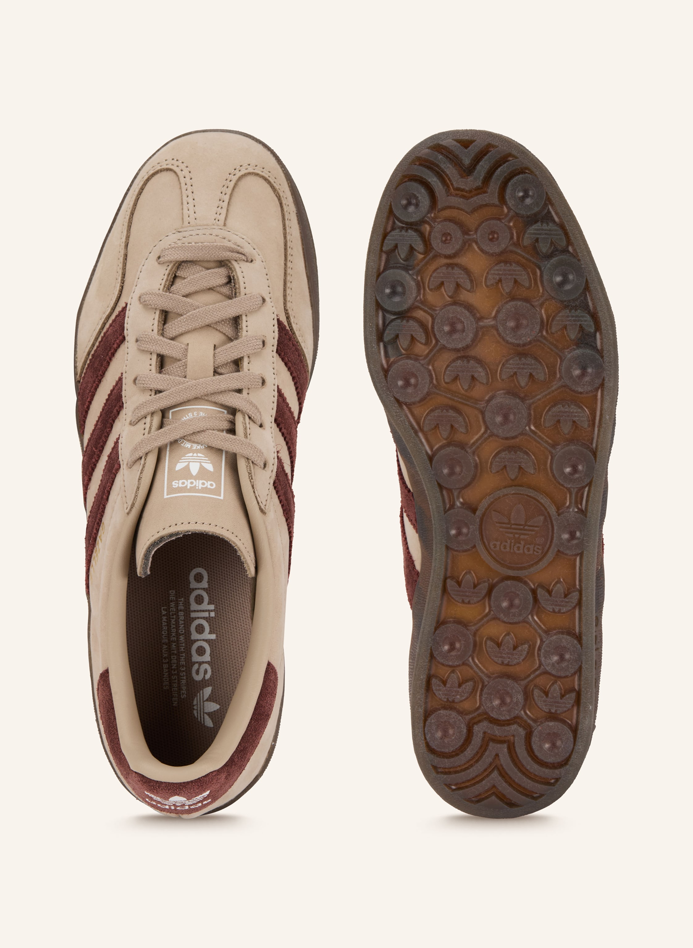 Thumbnail - Adidas Originals Sneaker Gazelle Indoor beige