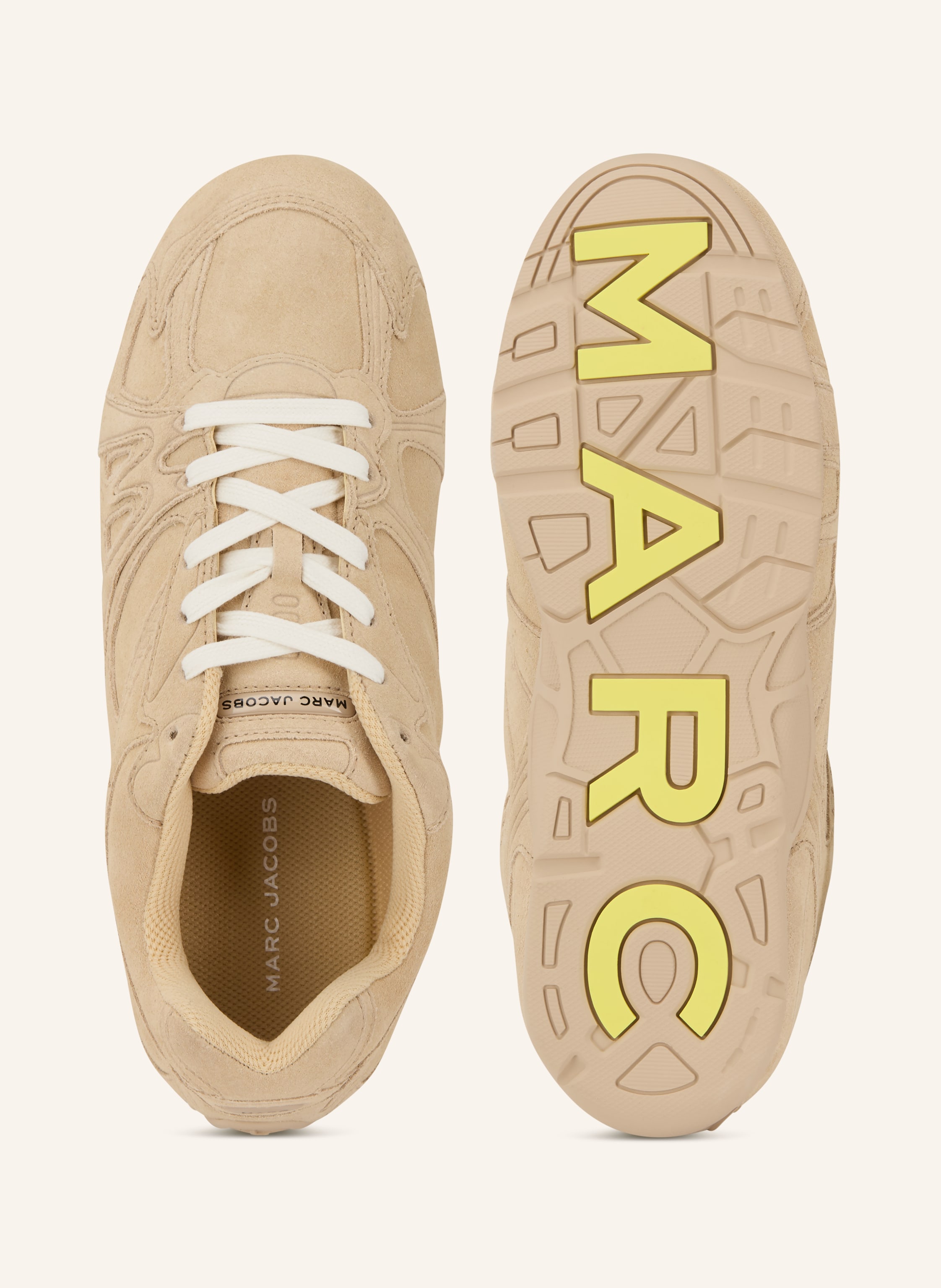 Thumbnail - Marc Jacobs Sneaker The 72 Spring Sneaker beige