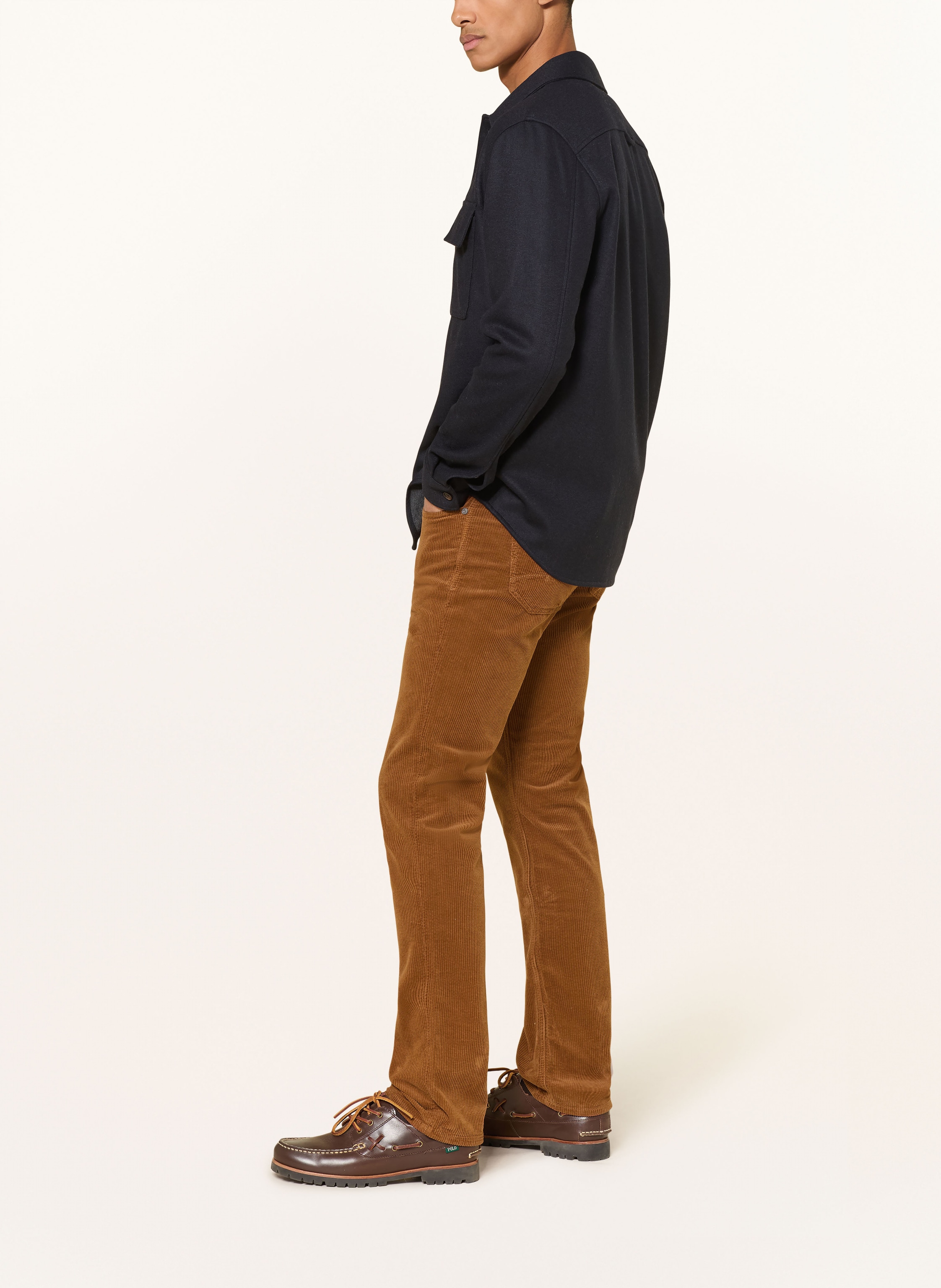 Thumbnail - Baldessarini Cordhose Regular Fit braun