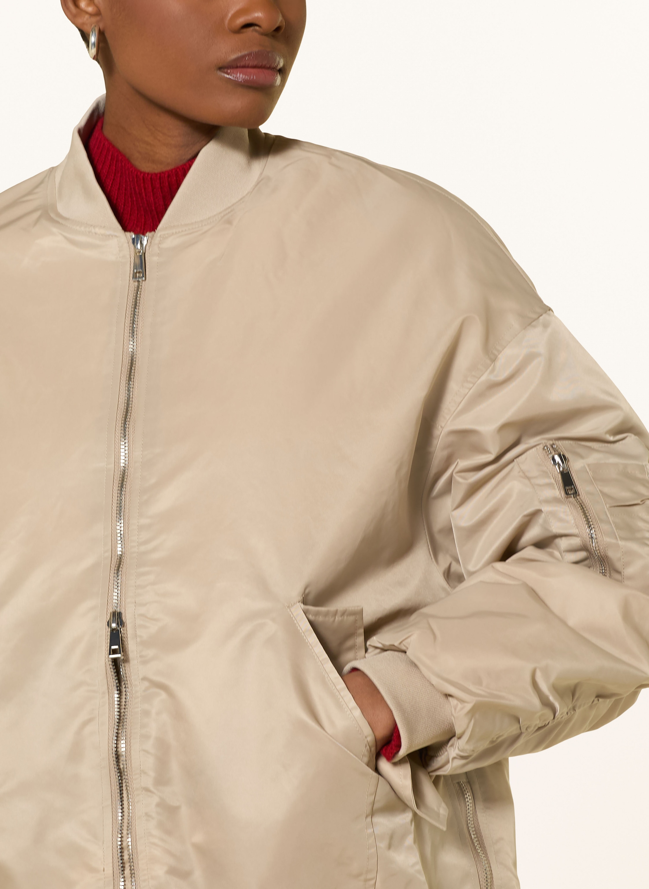 Thumbnail - Miss Goodlife Blouson beige