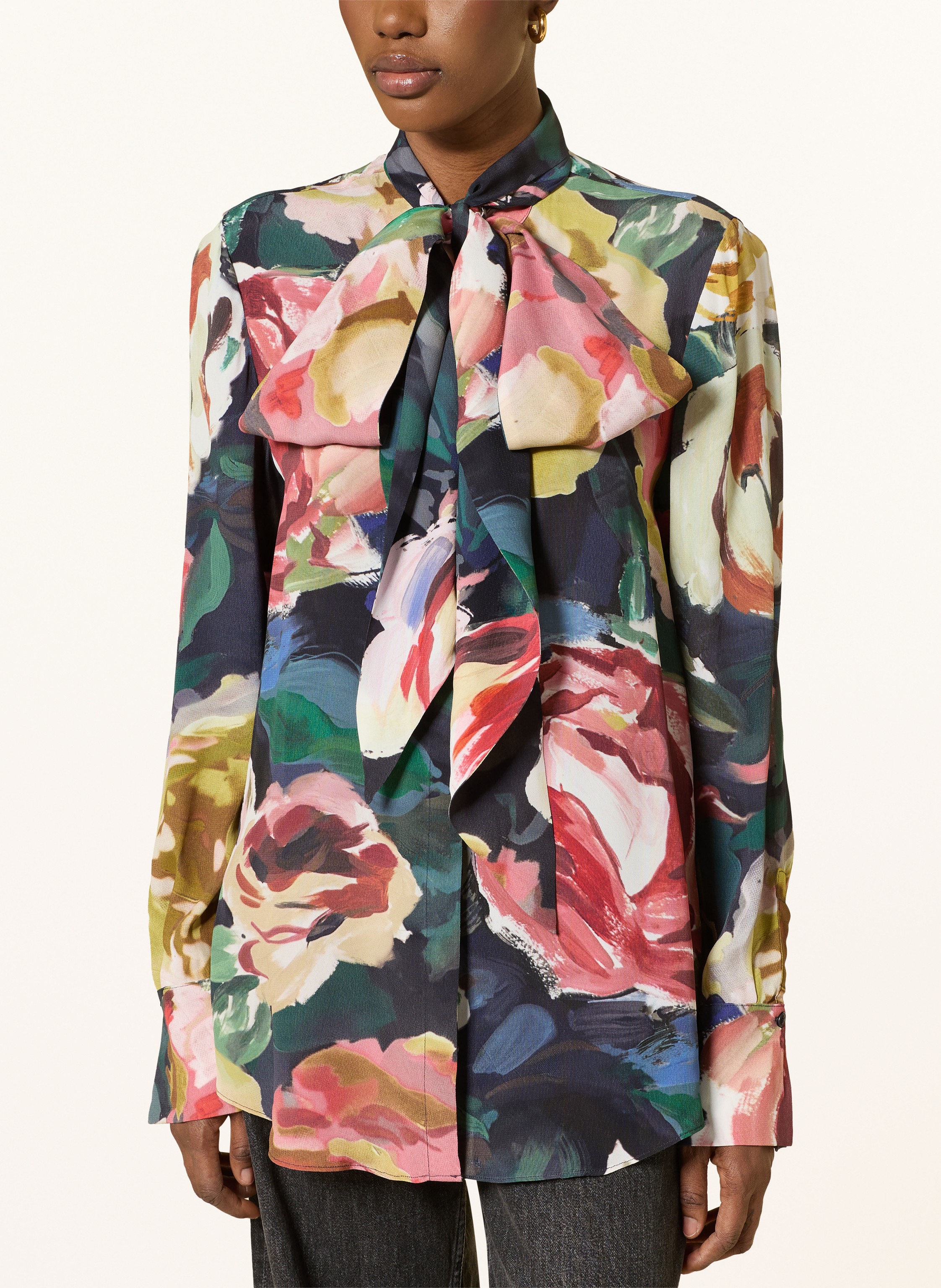 Thumbnail - Ted Baker Schluppenbluse Araga blau