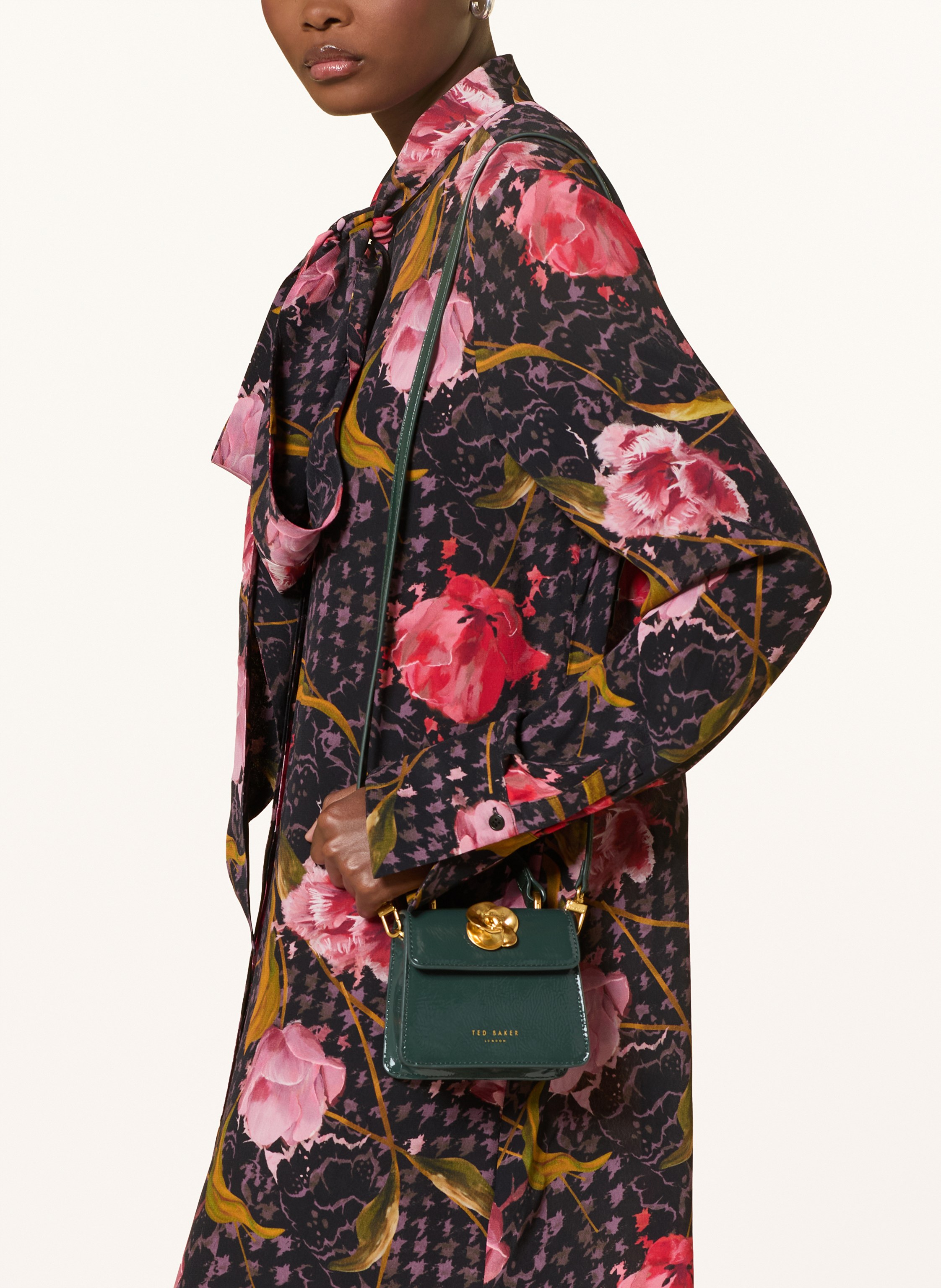 Thumbnail - Ted Baker Micro Bag Roselah gruen