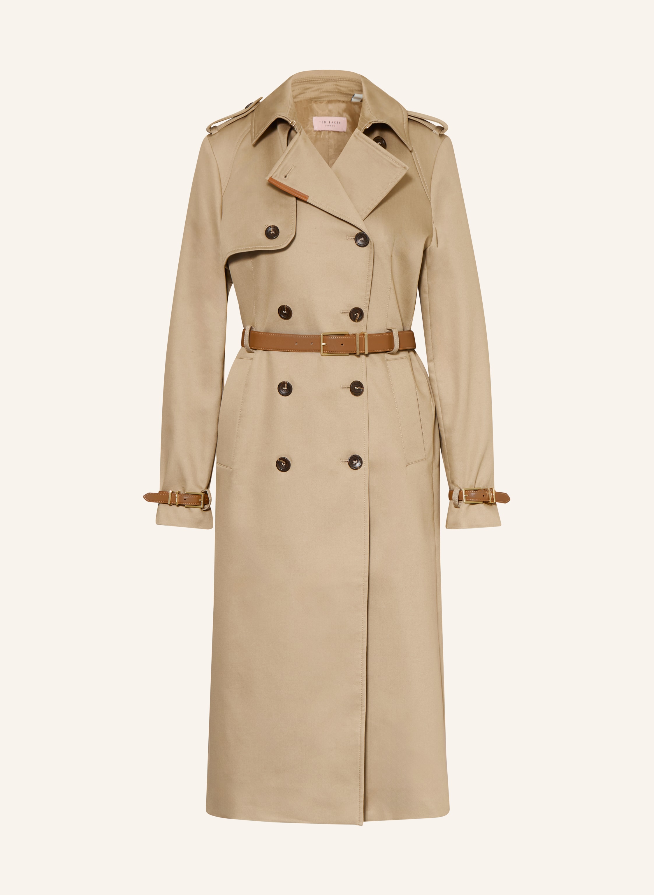 TED BAKER ARYTHA trench coat in light brown