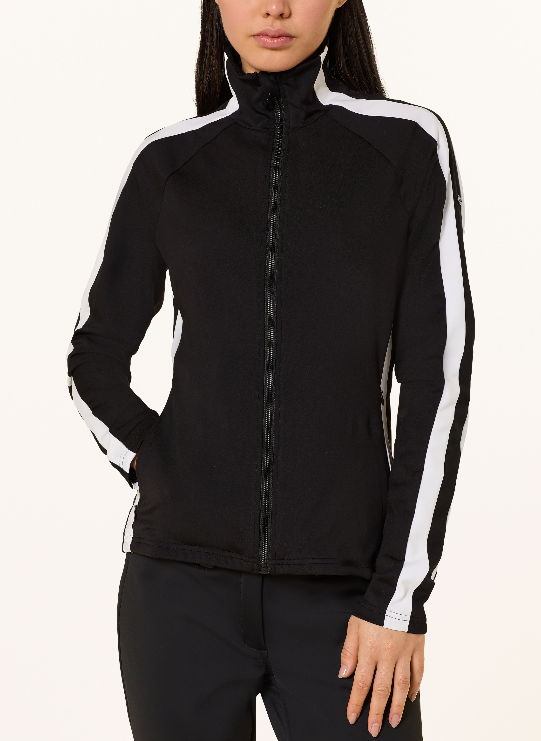 Thumbnail - Goldbergh Midlayer-Jacke Gina schwarz