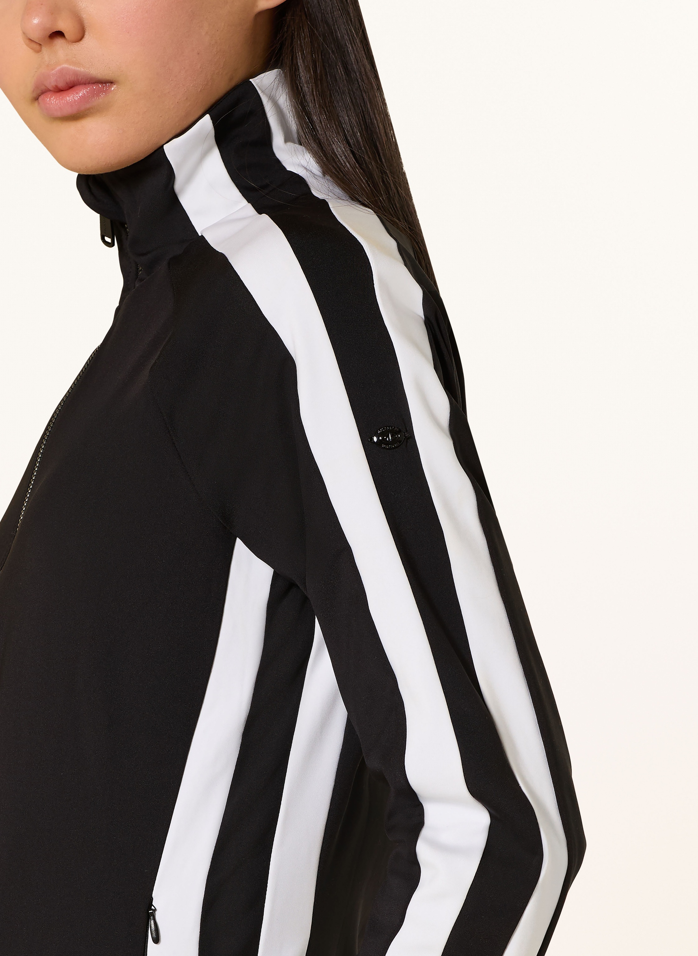 Thumbnail - Goldbergh Midlayer-Jacke Gina schwarz