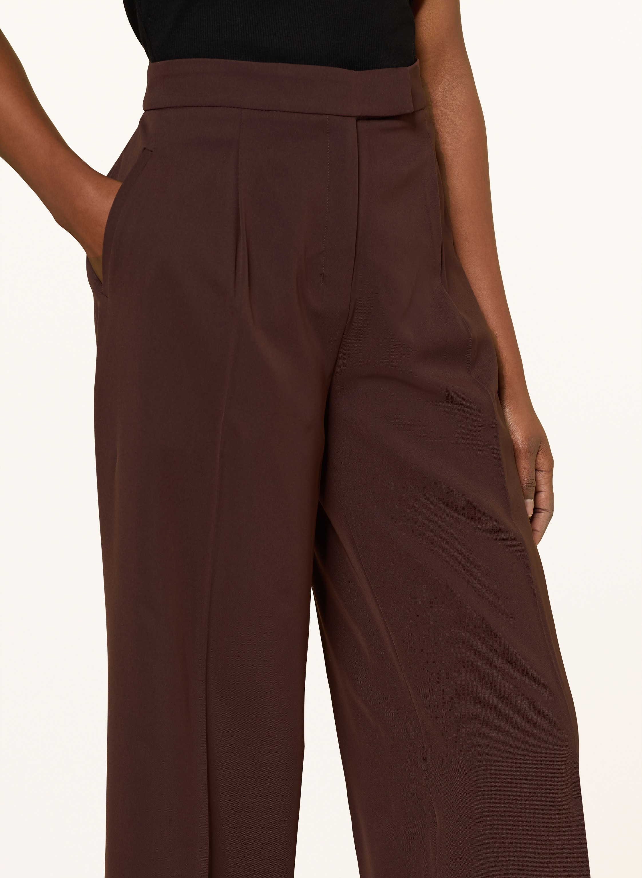 Thumbnail - Calvin Klein Marlenehose braun