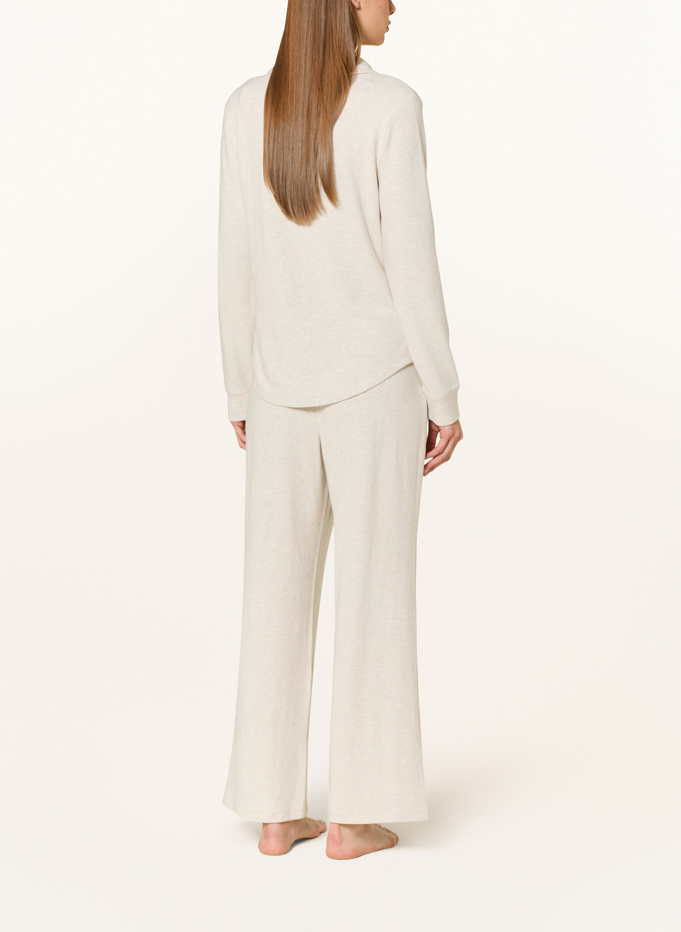 Thumbnail - Calvin Klein Schlafanzug Brushed Interlock beige