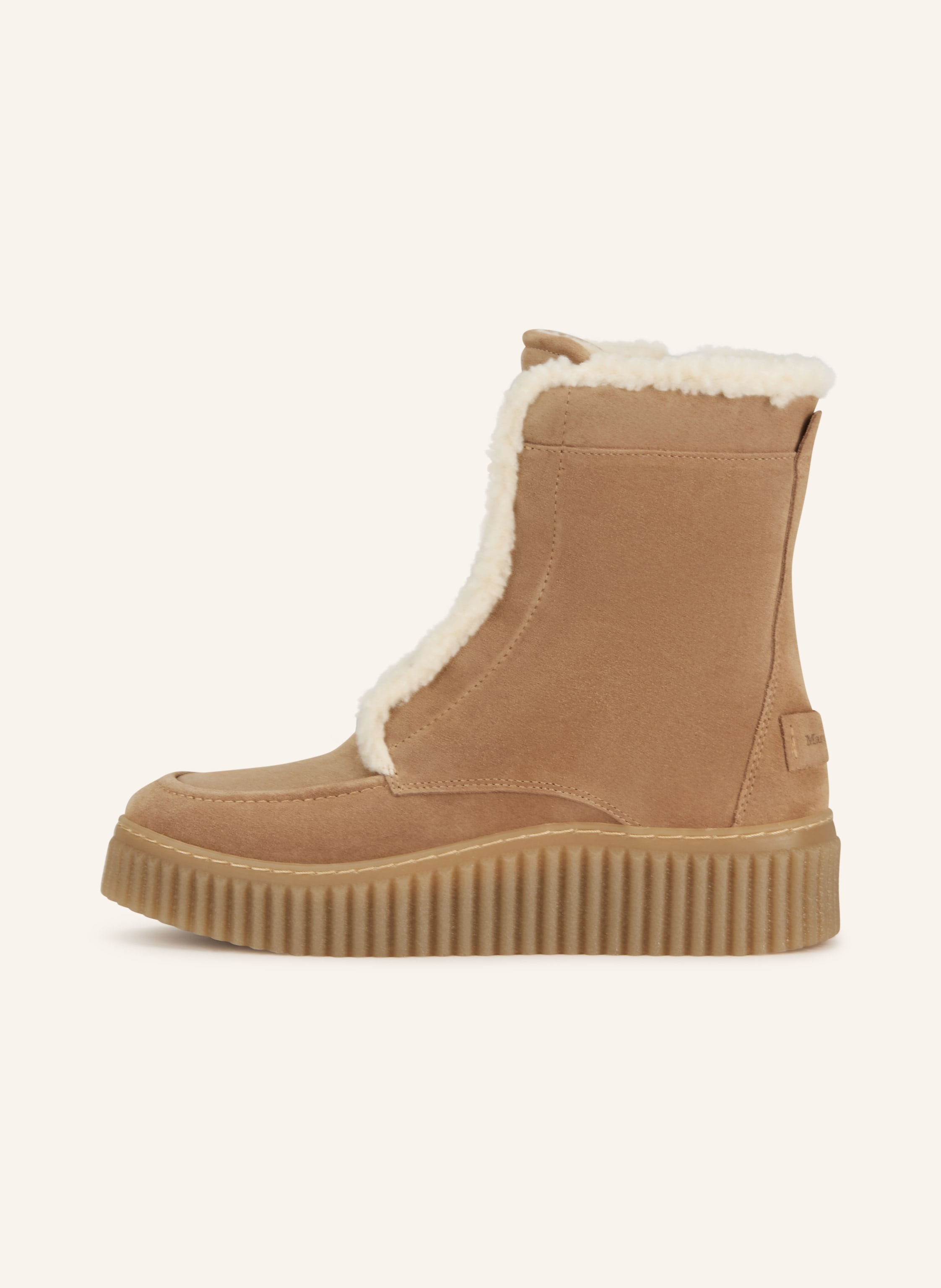 Thumbnail - Marc O'polo Plateau-Boots beige