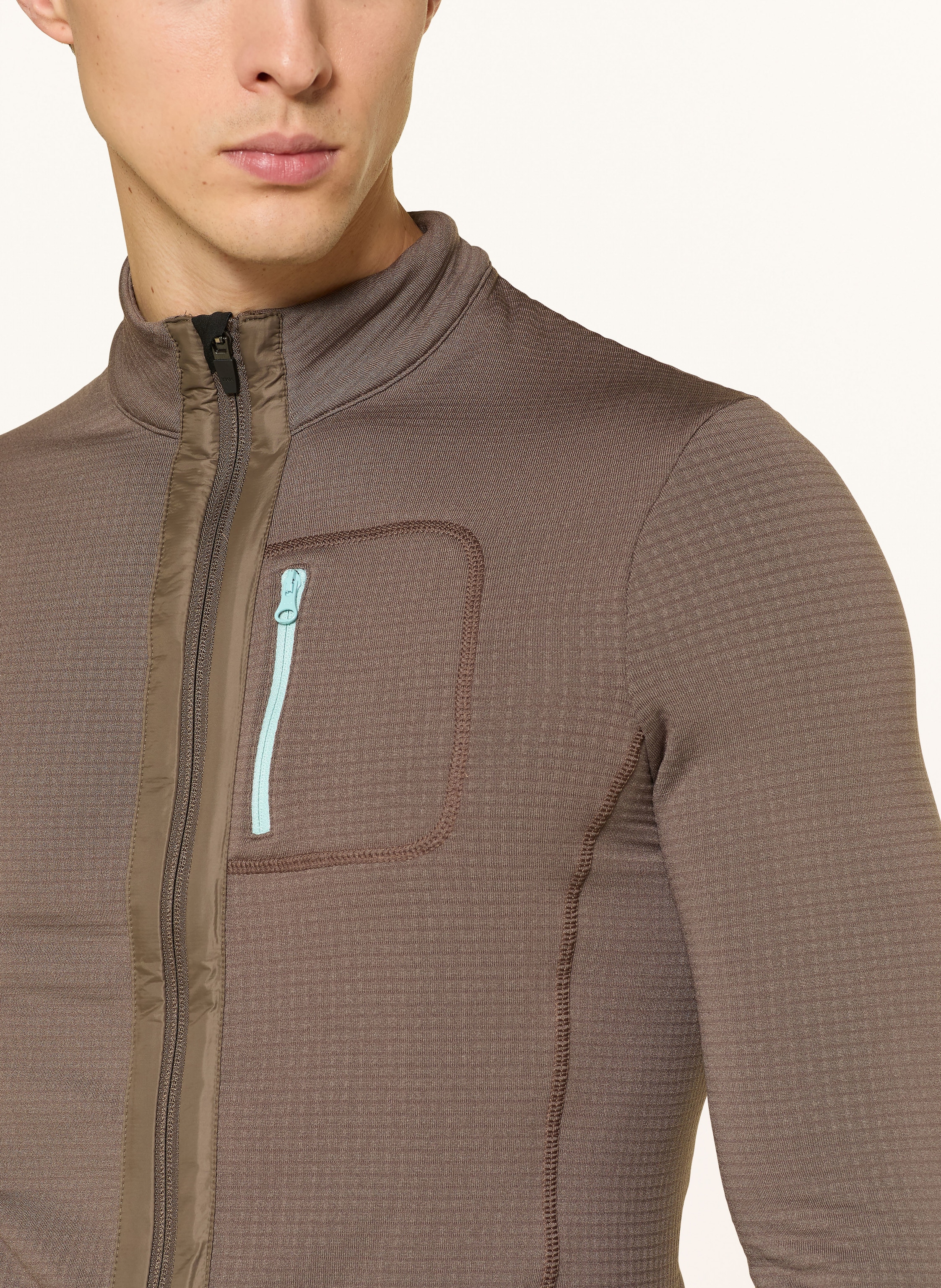 Thumbnail - Café Du Cycliste Thermo-Radtrikot Lorenne braun