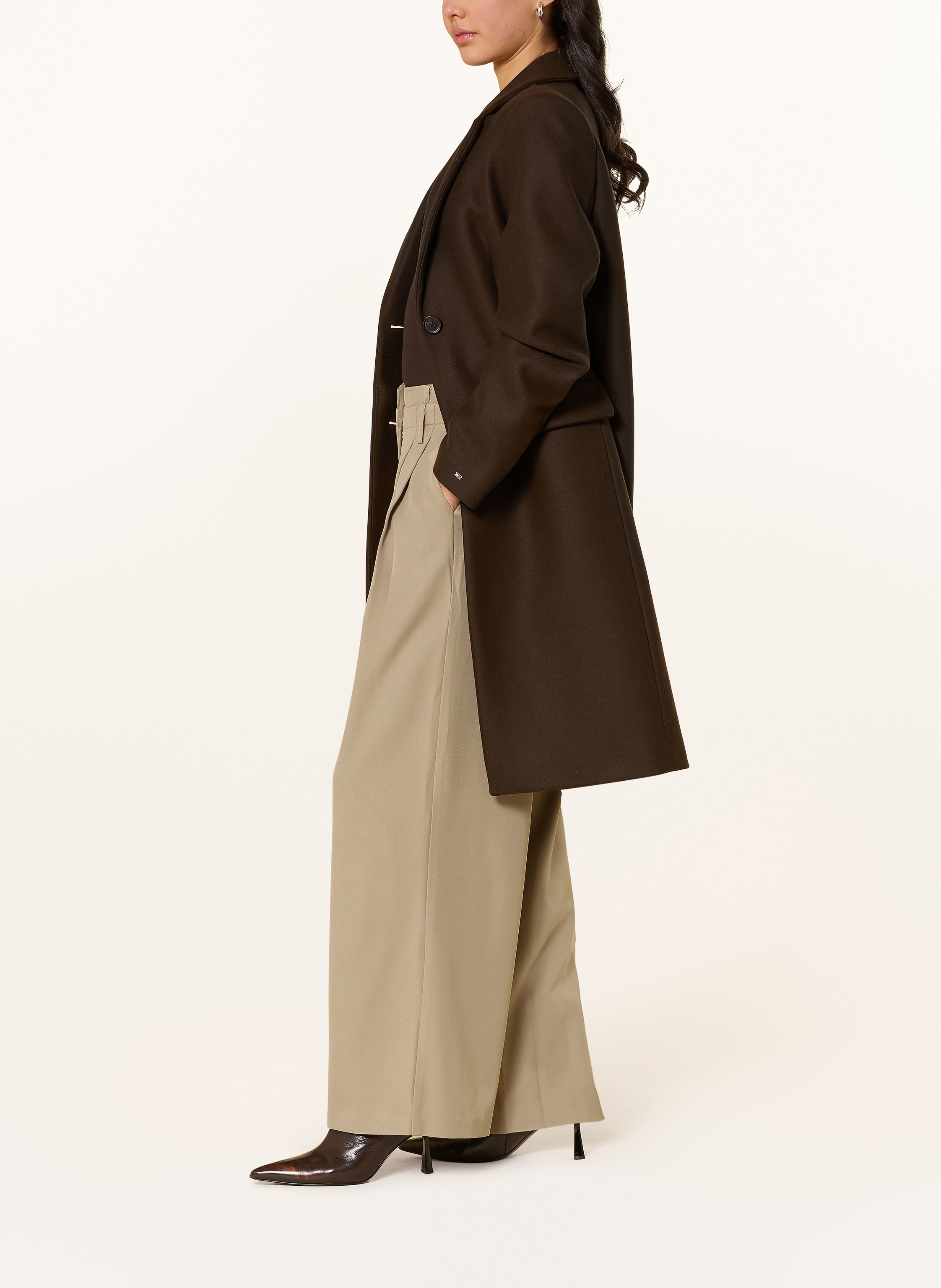 Thumbnail - Leger Studio Marlenehose Marcellina beige