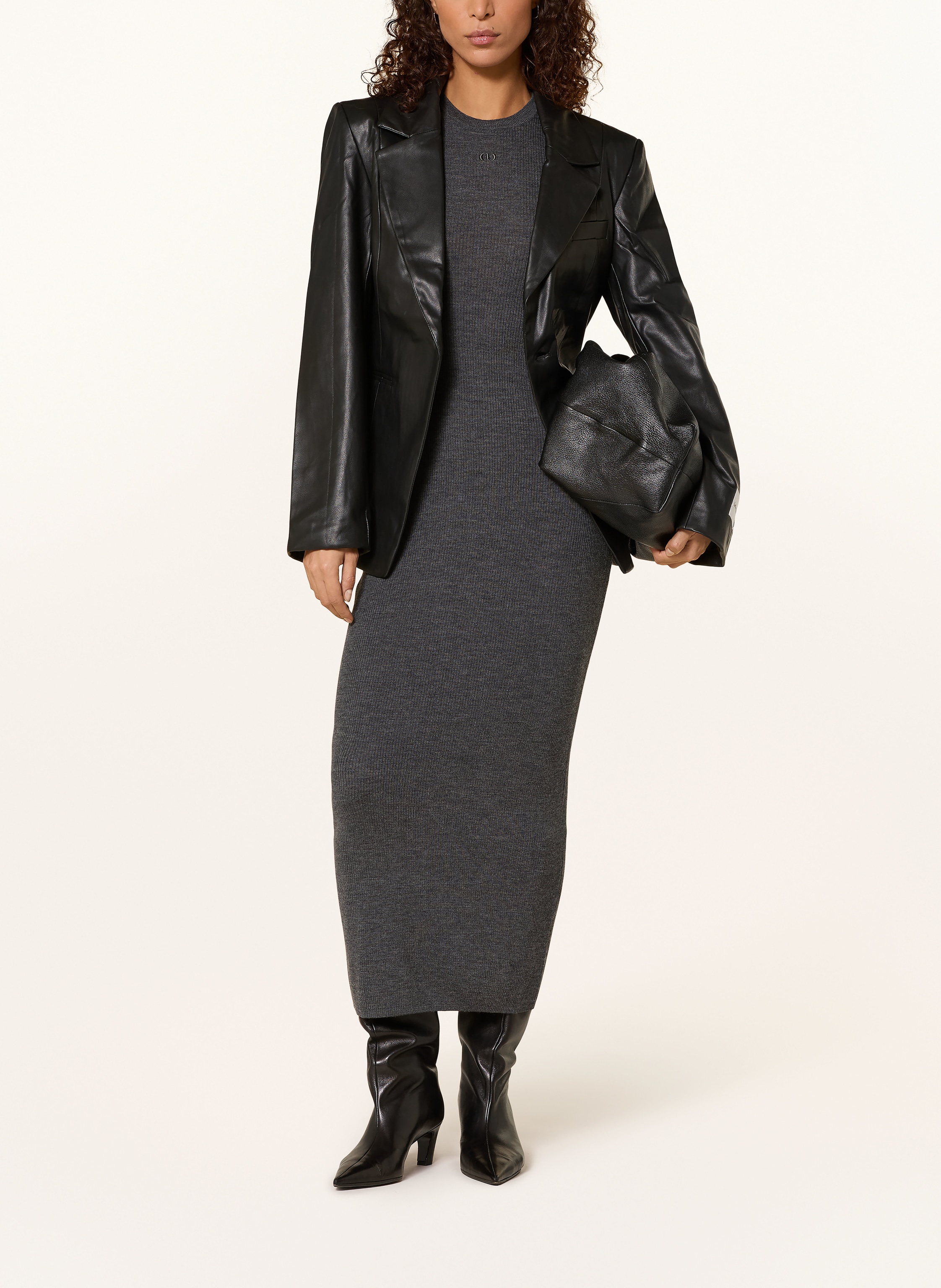 Thumbnail - Leger Studio Kleid Mina grau