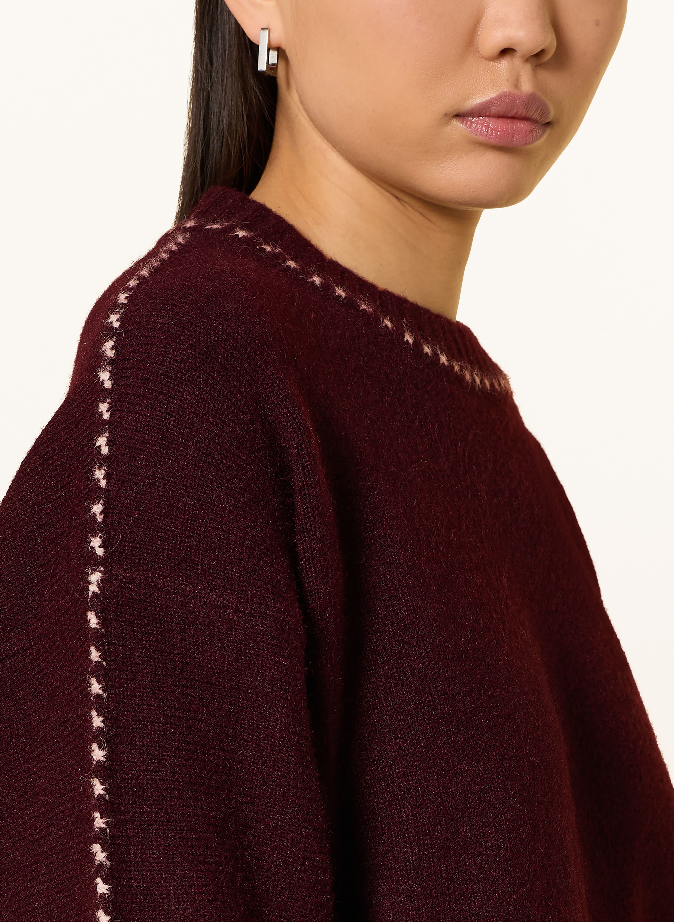 Thumbnail - Neo Noir Pullover Roeme rot