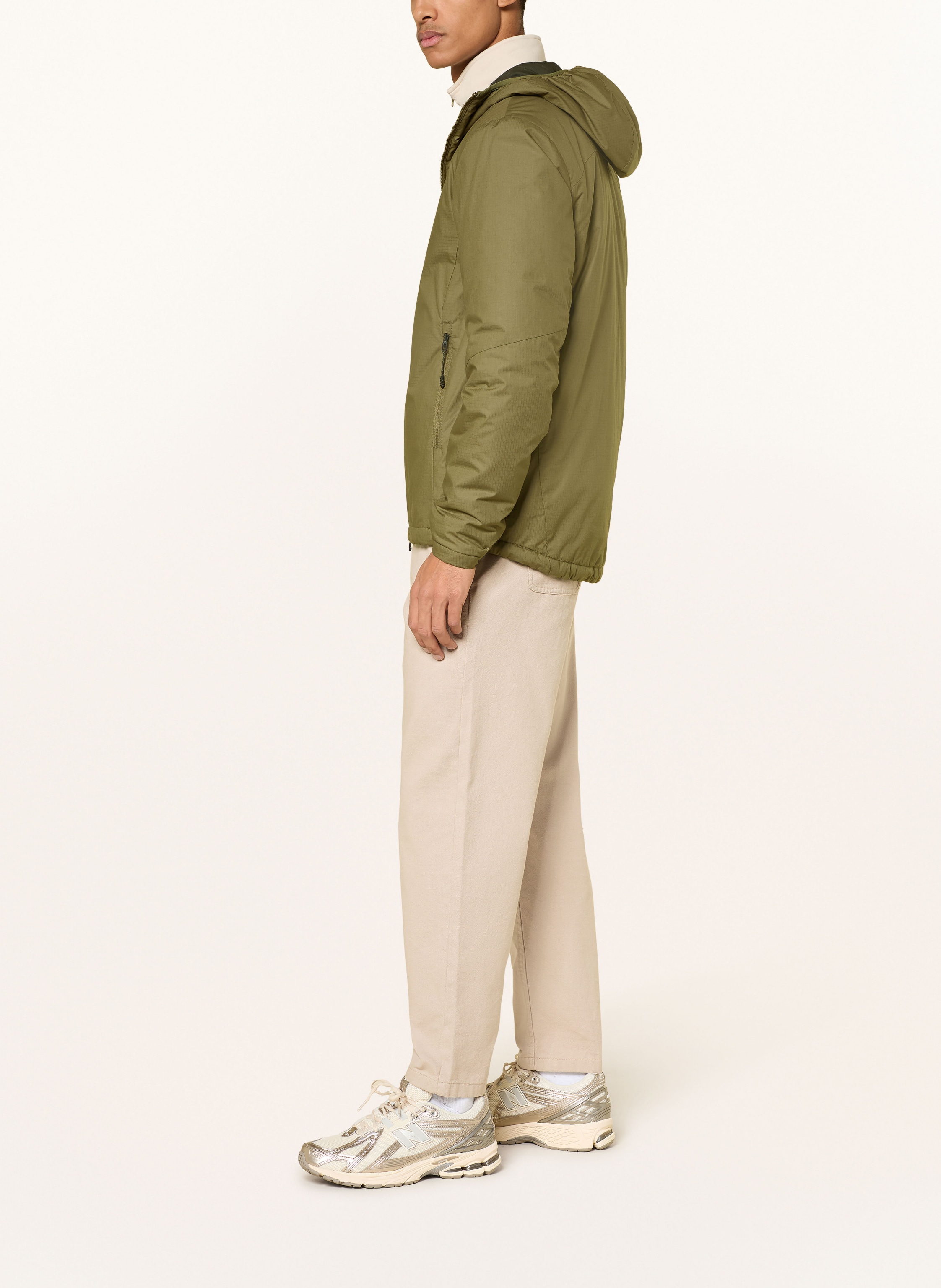 Thumbnail - Knowledgecotton Apparel Funktionsjacke Vent Ripstop 140 gruen