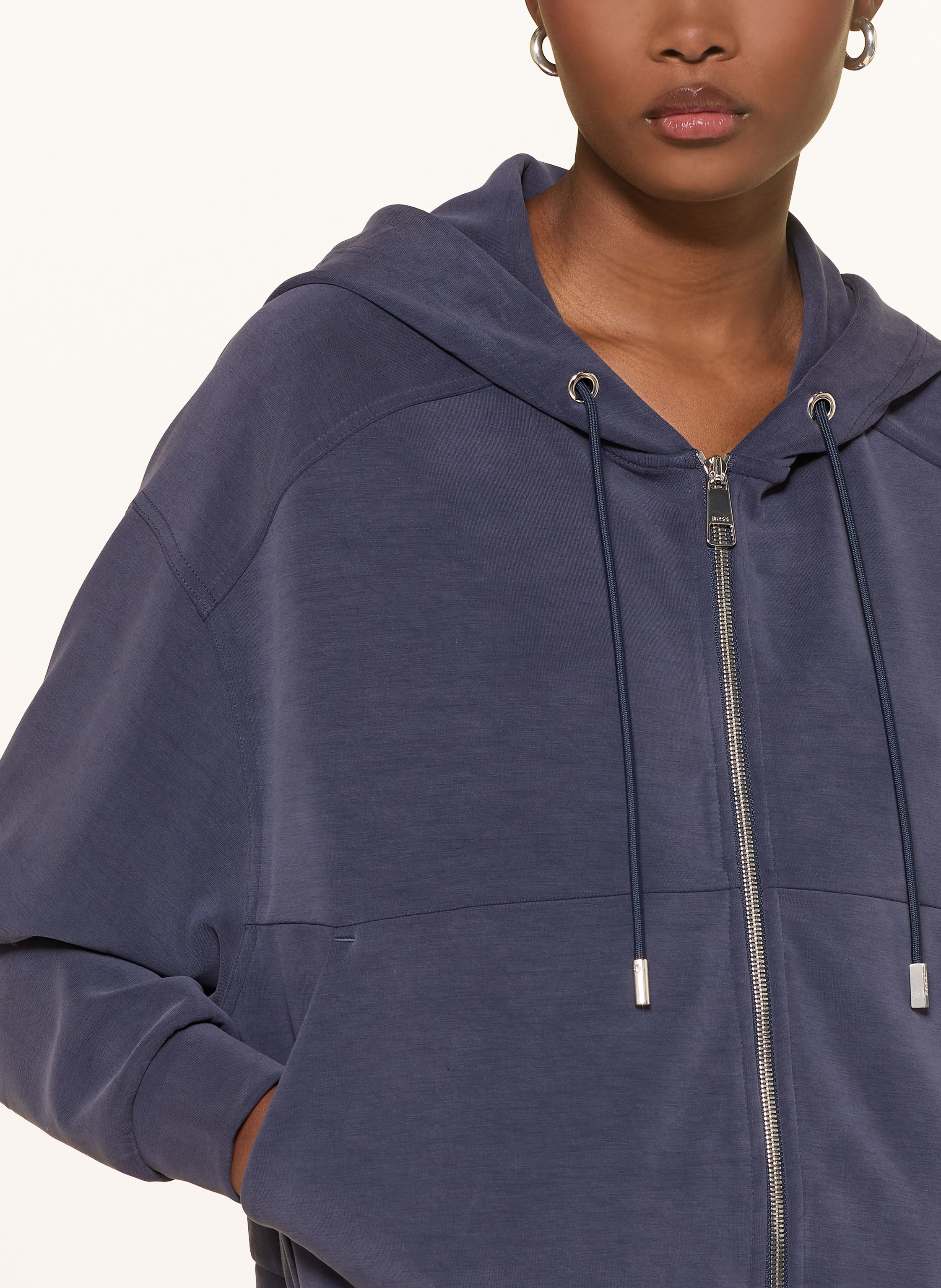 Thumbnail - Boss Sweatjacke Elijak blau