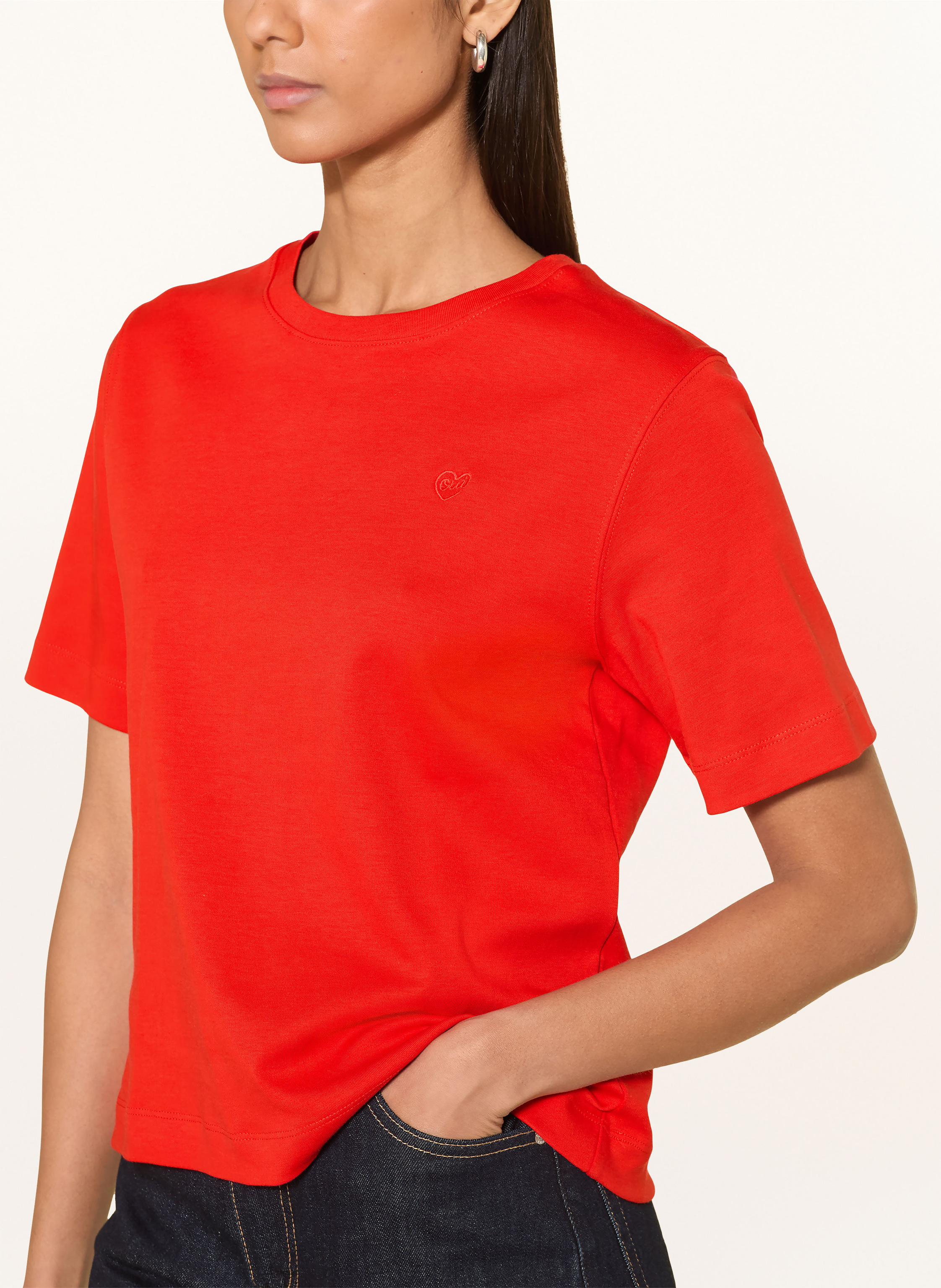 Thumbnail - Oui T-Shirt Sveha rot