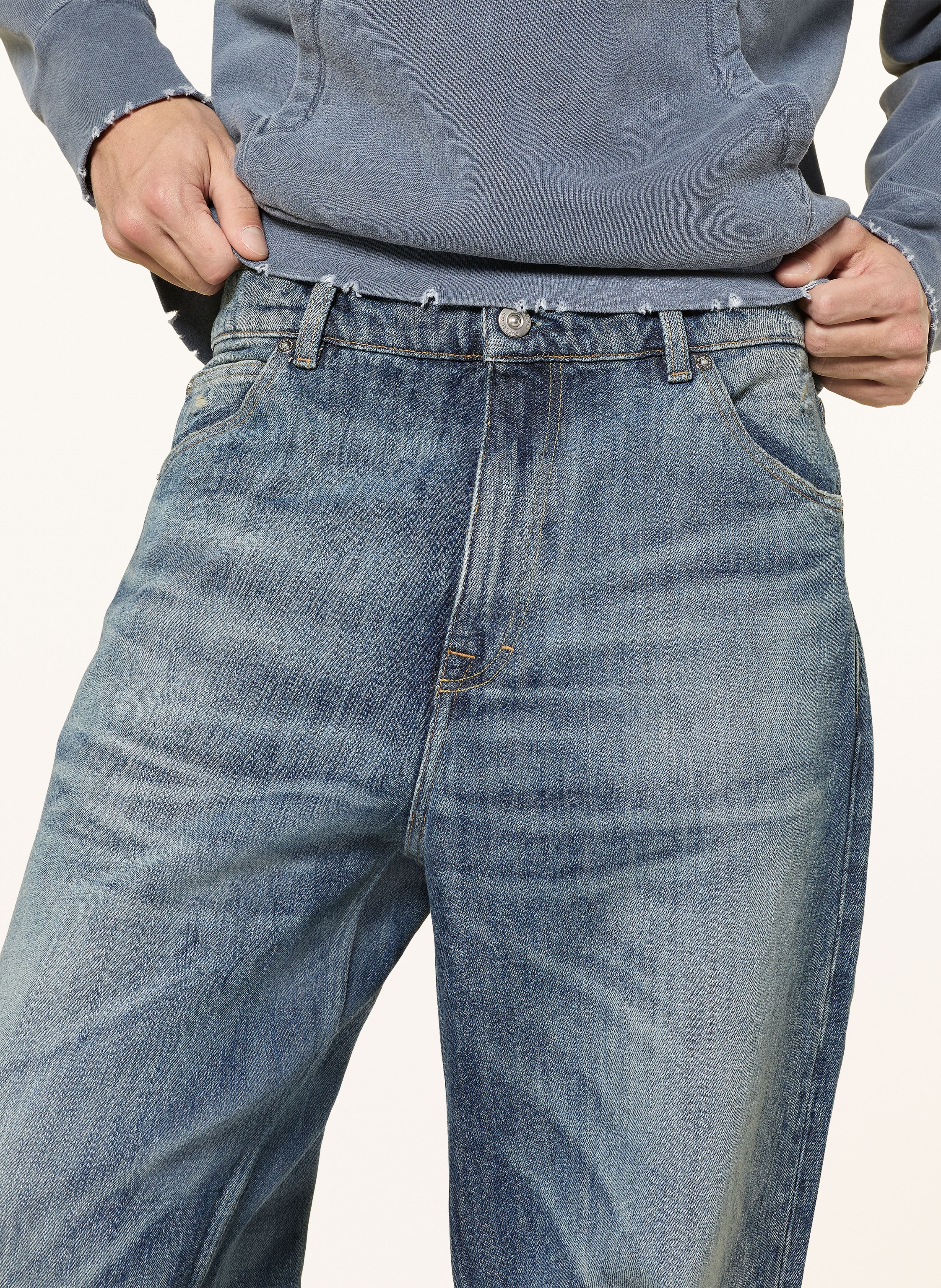 Thumbnail - Our Legacy Jeans Vast Cut Regular Fit blau