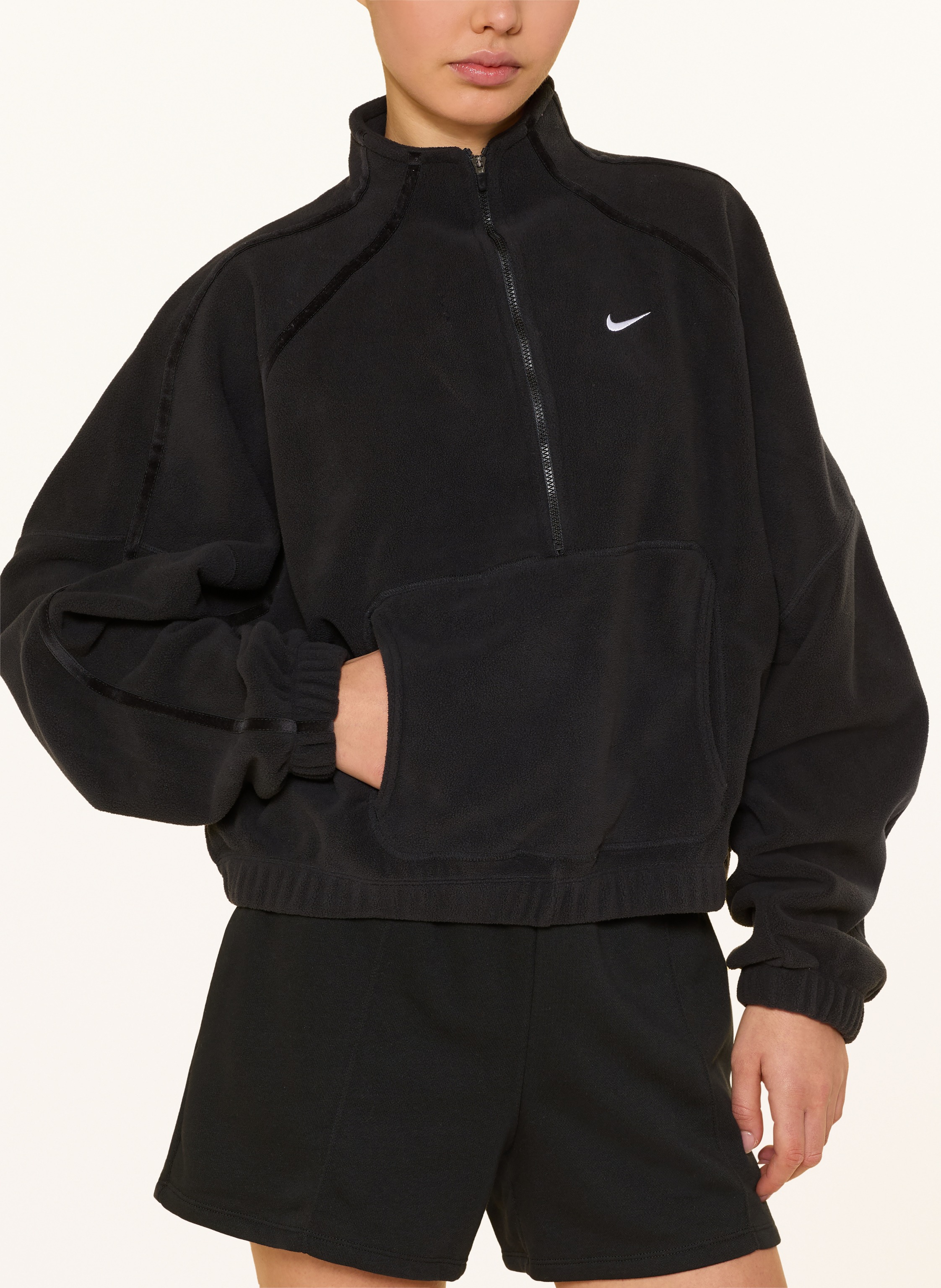 Thumbnail - Nike Fleece-Troyer One schwarz