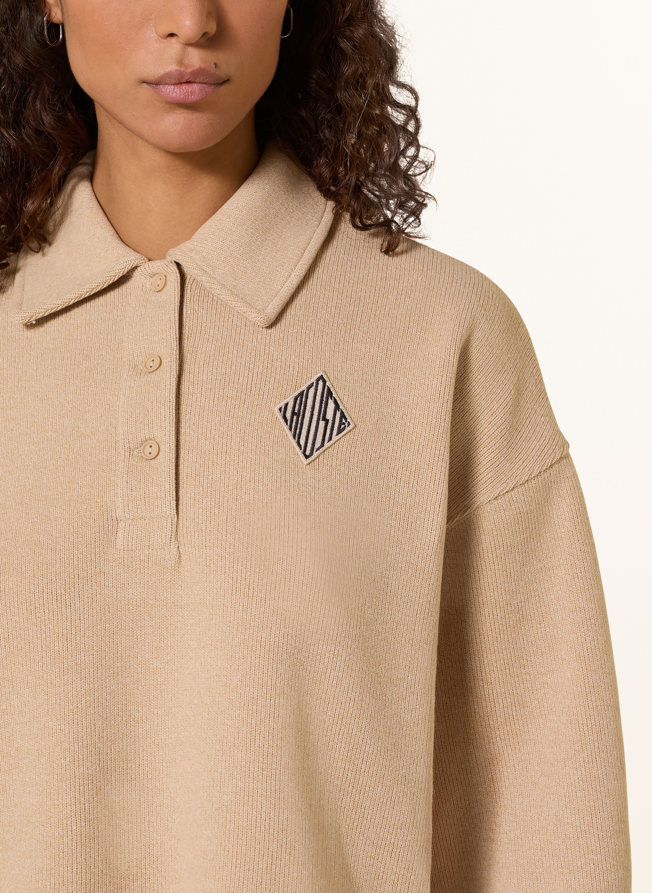 Thumbnail - Lacoste Oversized-Sweatshirt beige