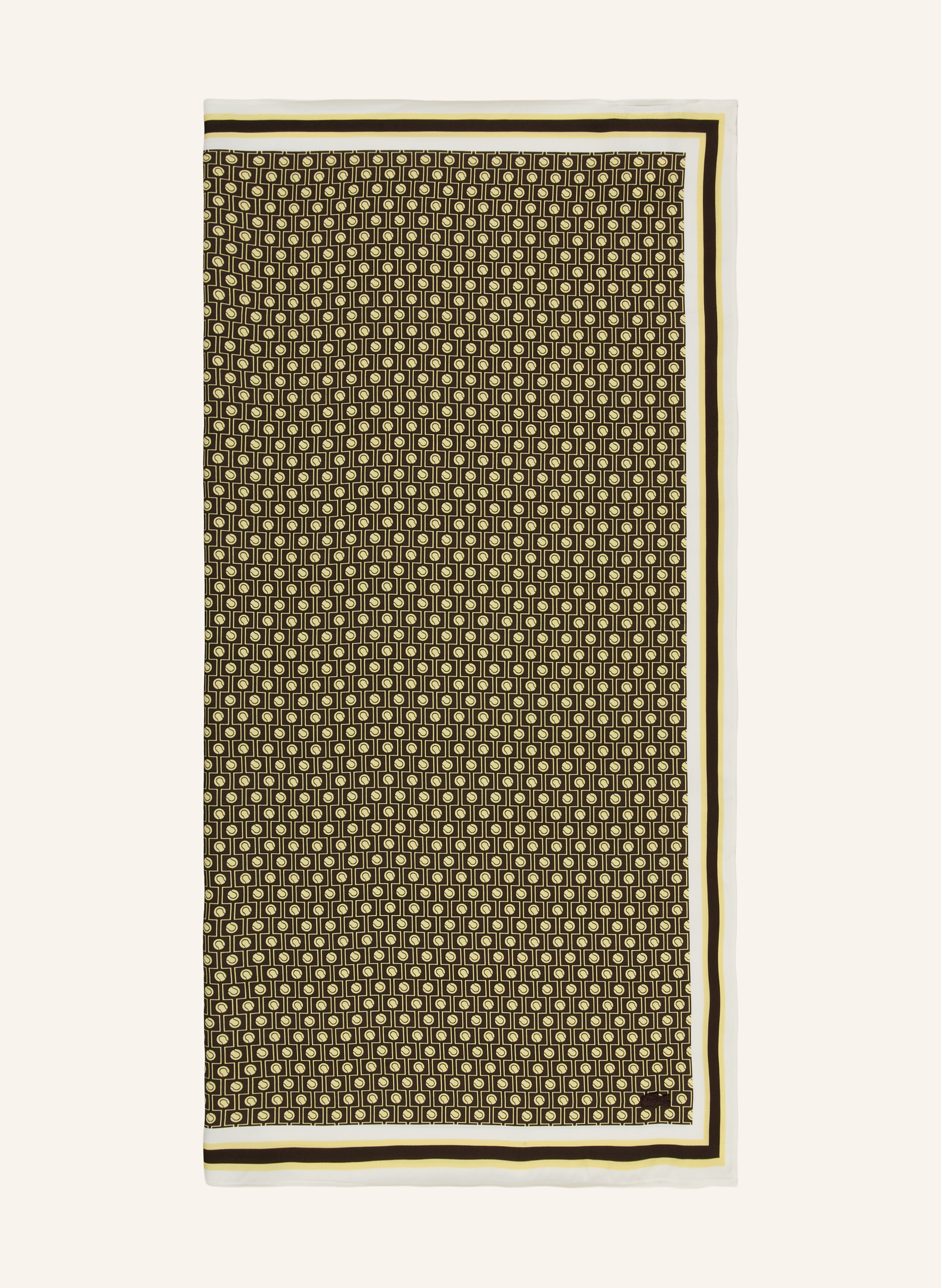 Lacoste Tuch braun