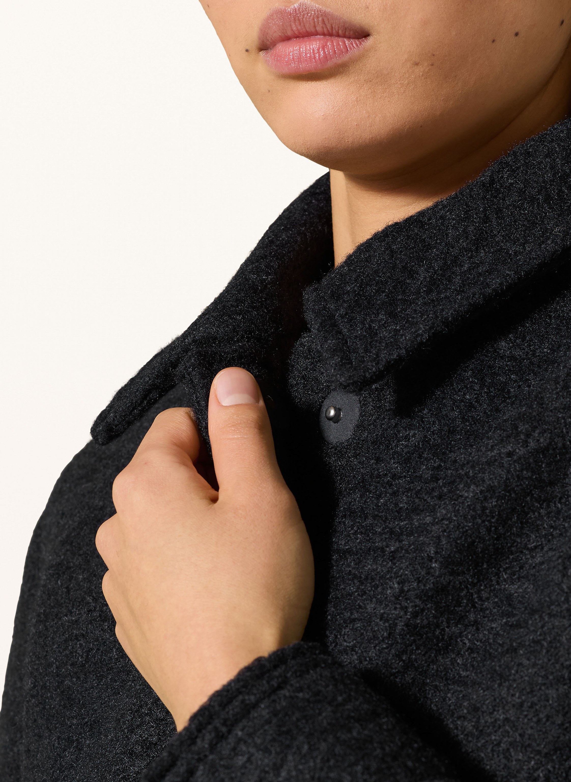 Thumbnail - Only Bouclé-Blouson blau