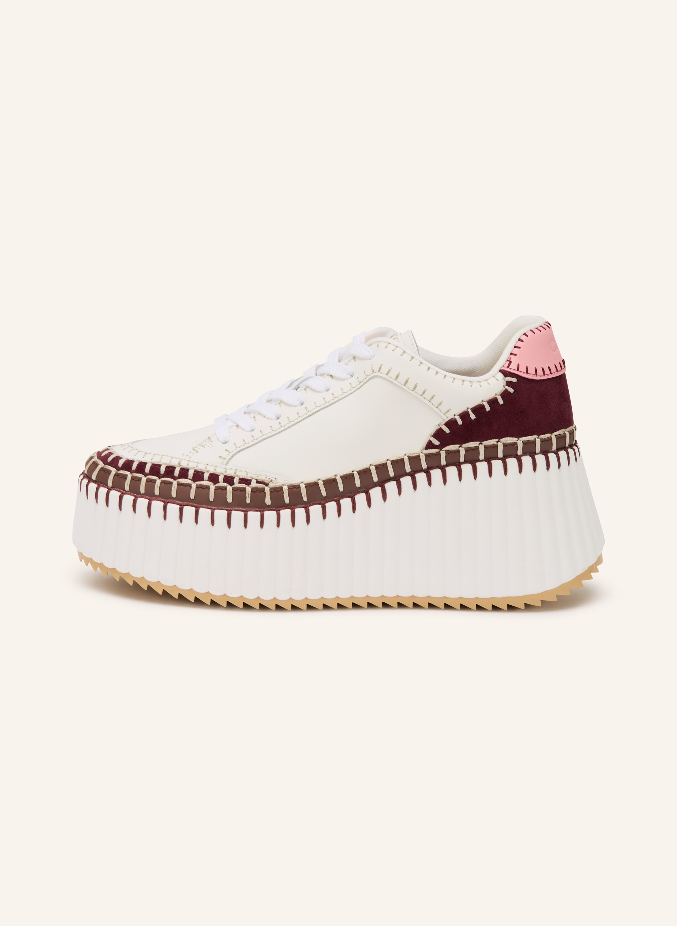 Thumbnail - Chloé Sneaker Nama weiss